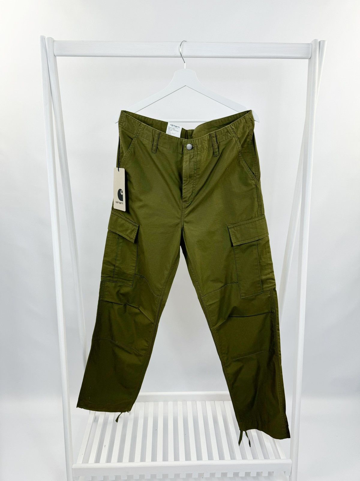Carhartt Carhartt Regular Cargo Green Pants Size US 32 / EU 48 - 10 Thumbnail