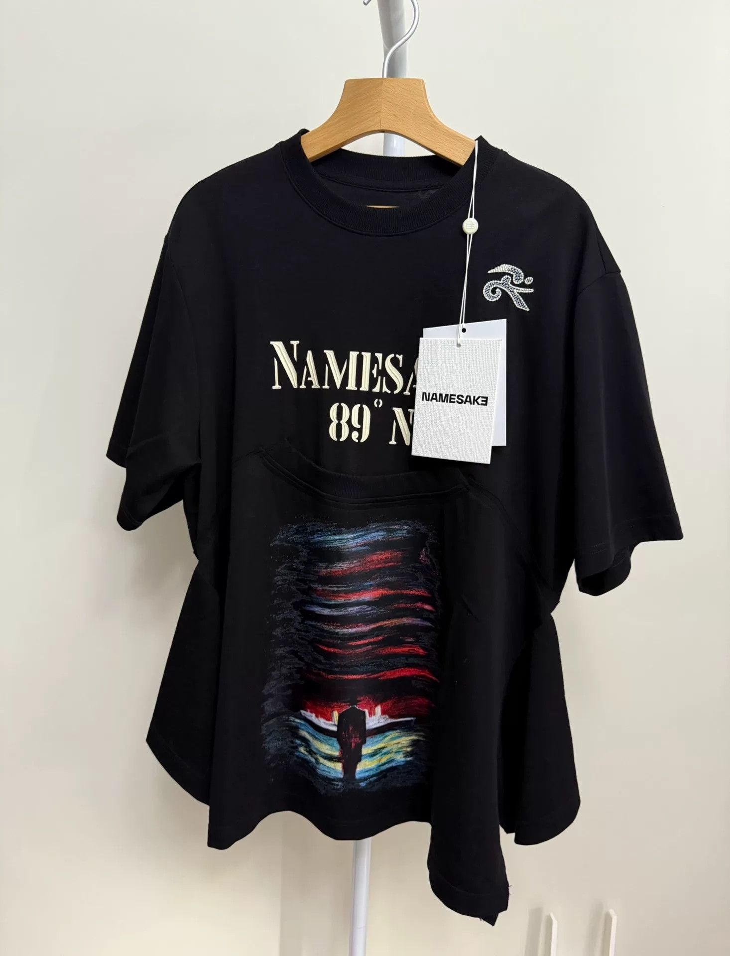 Other Namesake 25SS Collins Bowing Spliced Tee Size US XS / EU 42 / 0 - 1 Thumbnail
