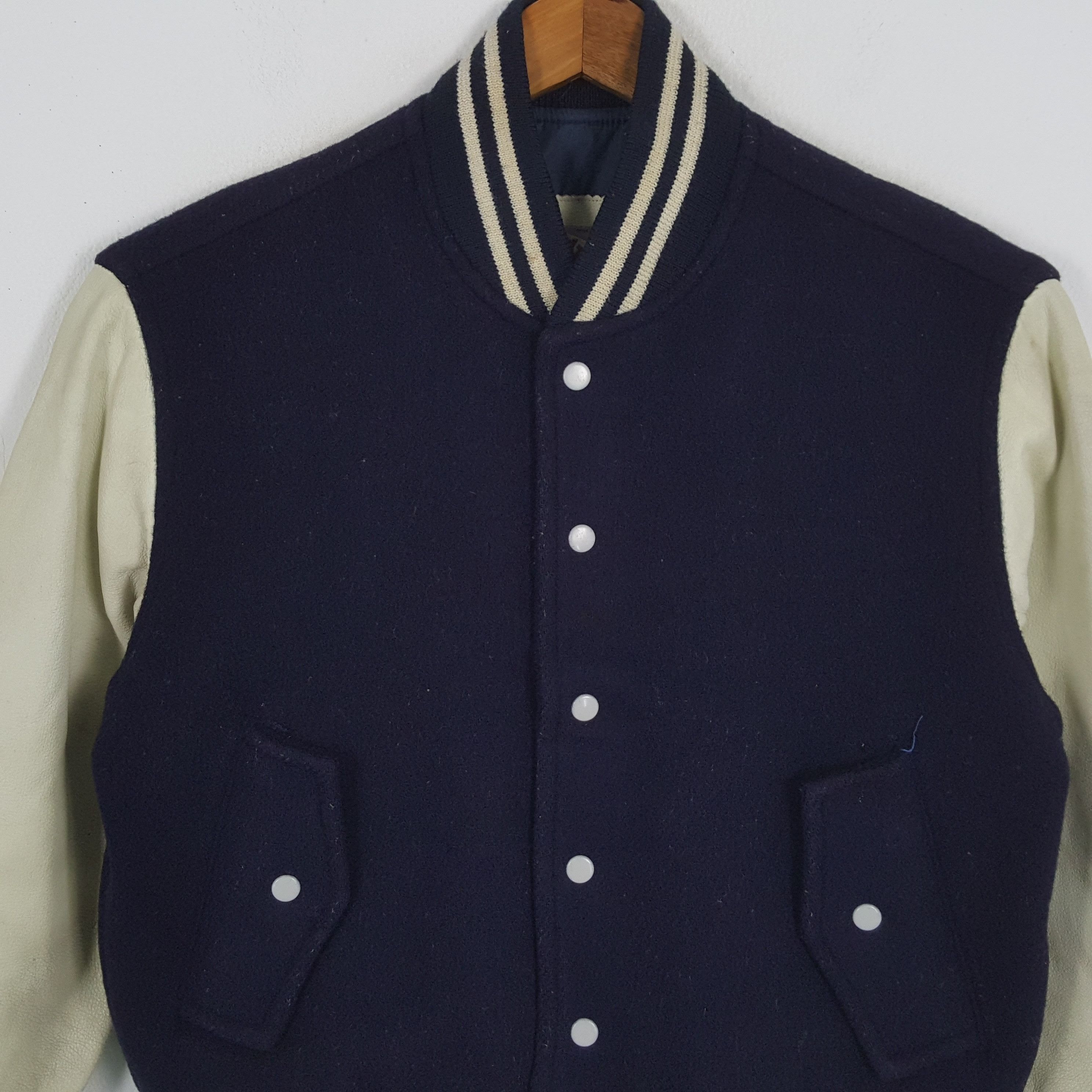Daytona × Vintage Vintage DAYTONA FAMILY CHIHARU.K Japan Brand Varsity Jacket Size US L / EU 52-54 / 3 - 4 Thumbnail
