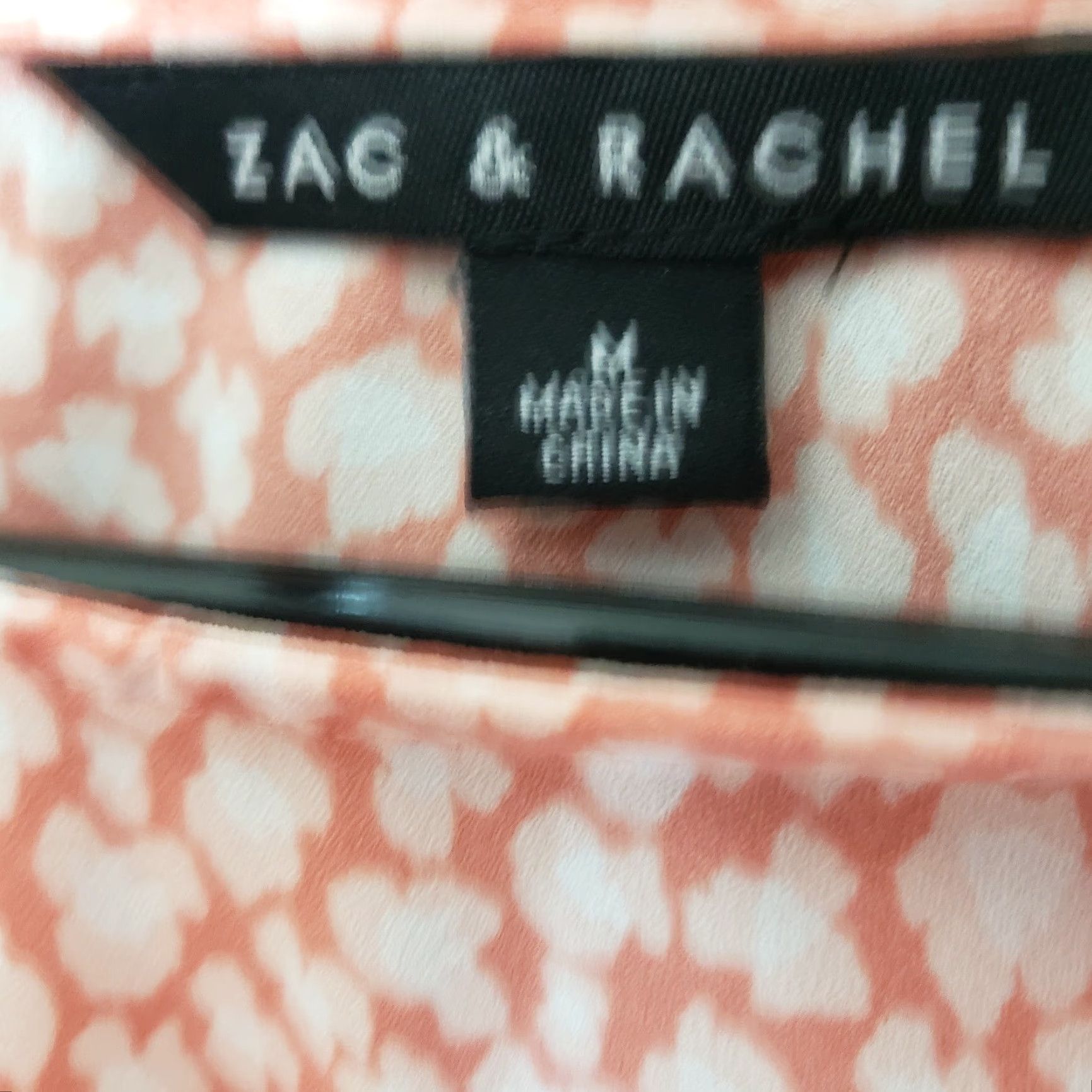 Vintage Zac & Rachel Womens Top Blouse Sz Medium Pink Dolman Sleeve Pleats Shirt Adult M Womens Size M / US 6-8 / IT 42-44 - 6 Thumbnail