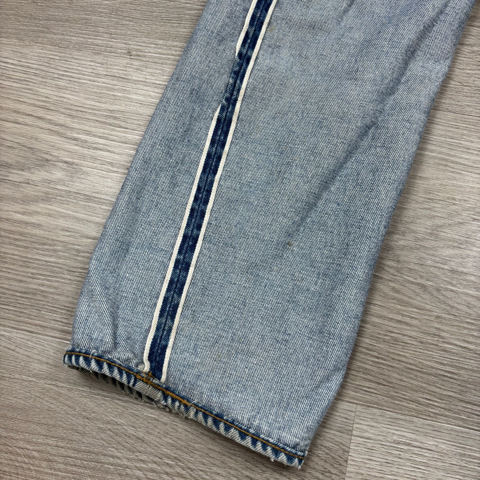 Levi's × Vintage VTG 80s Levi's 501 Redline Selvedge Denim Leg Jeans 30x30 Size US 30 / EU 46 - 13 Thumbnail