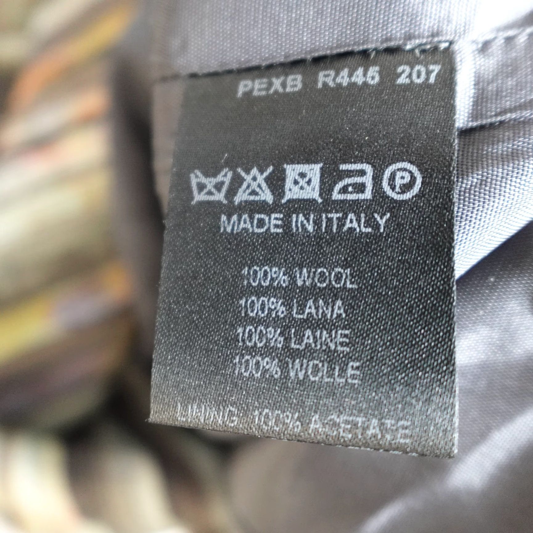 Paul Smith Paul Smith Womens Dress 6 Gray Blue Striped Sheath 100% Wool Made in Italy Size M / US 6-8 / IT 42-44 - 5 Thumbnail