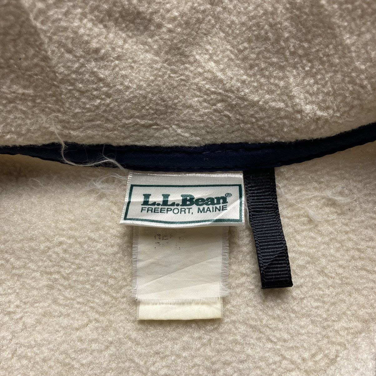 L.L. Bean × Vintage VINTAGE LL BEAN EMBROIDERED SPELL OUT FLEECE JACKET Size US M / EU 48-50 / 2 - 10 Thumbnail