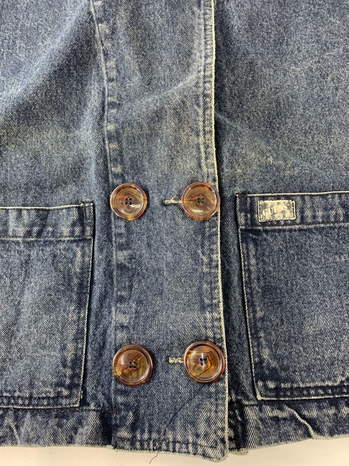 Georges Marciano Georges Marciano For Guess Denim Jeans Jacket Big Pocket Size US XL / EU 56 / 4 - 4 Thumbnail