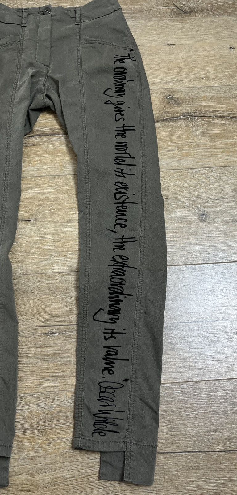 Annette Gortz Anette Görtz Painted Olive Trousers Size 24" / US 00 / IT 34 - 12 Thumbnail