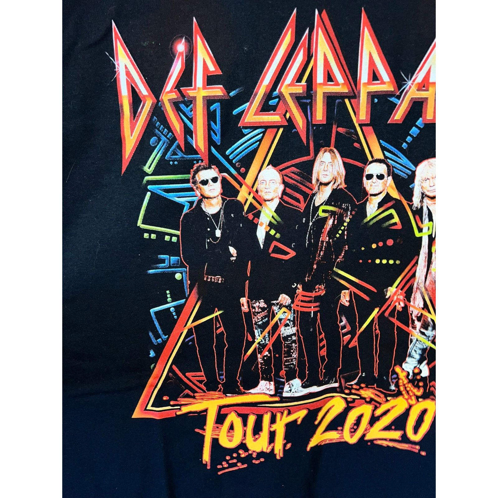 Gildan Def Leppard Shirt Tour Concert Rock Band Graphic Tee Large Size US L / EU 52-54 / 3 - 2 Thumbnail