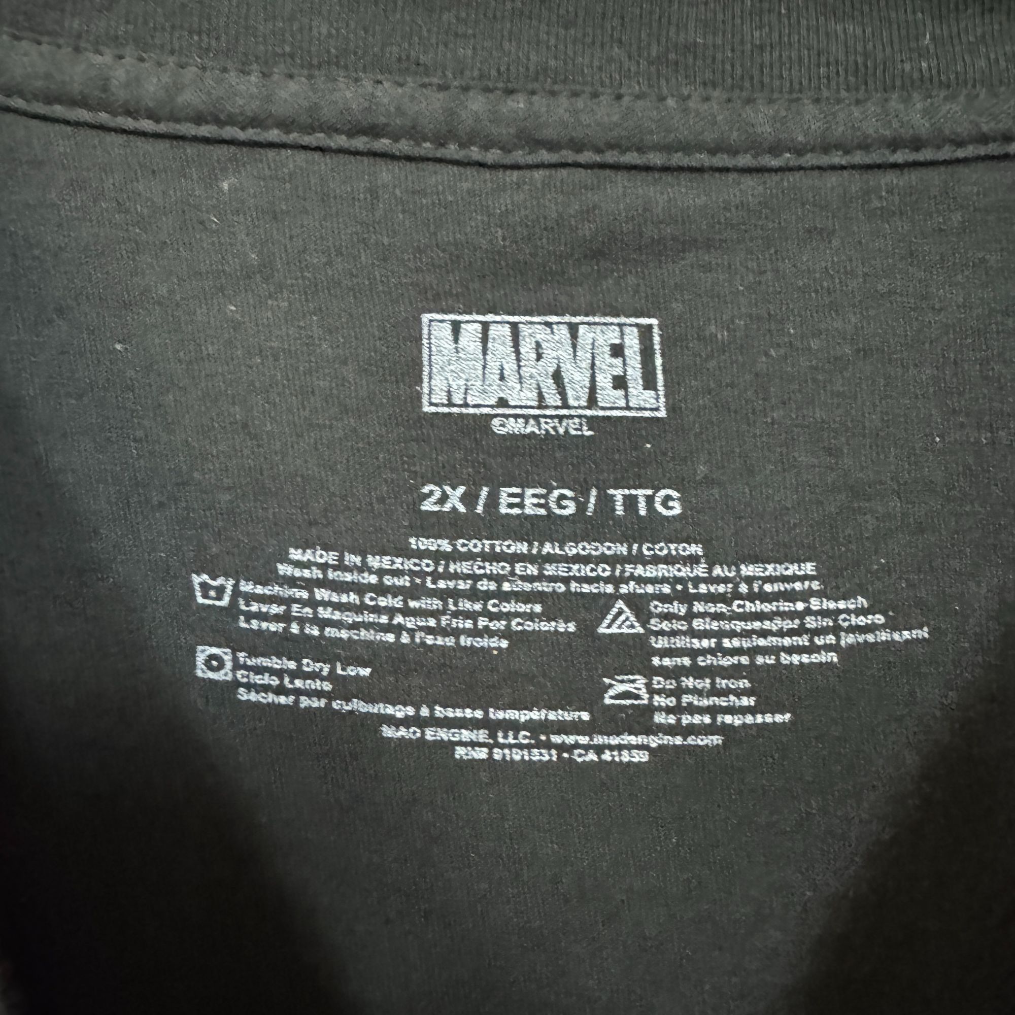 Marvel Comics Deadpool Riding a Trex T-shirt size 2xl Size US XXL / EU 58 / 5 - 4 Thumbnail