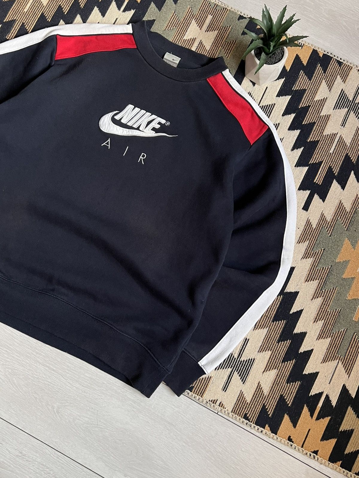 Nike Nike Vintage Y2k Big Logo Sweathirt Size US M / EU 48-50 / 2 - 3 Thumbnail