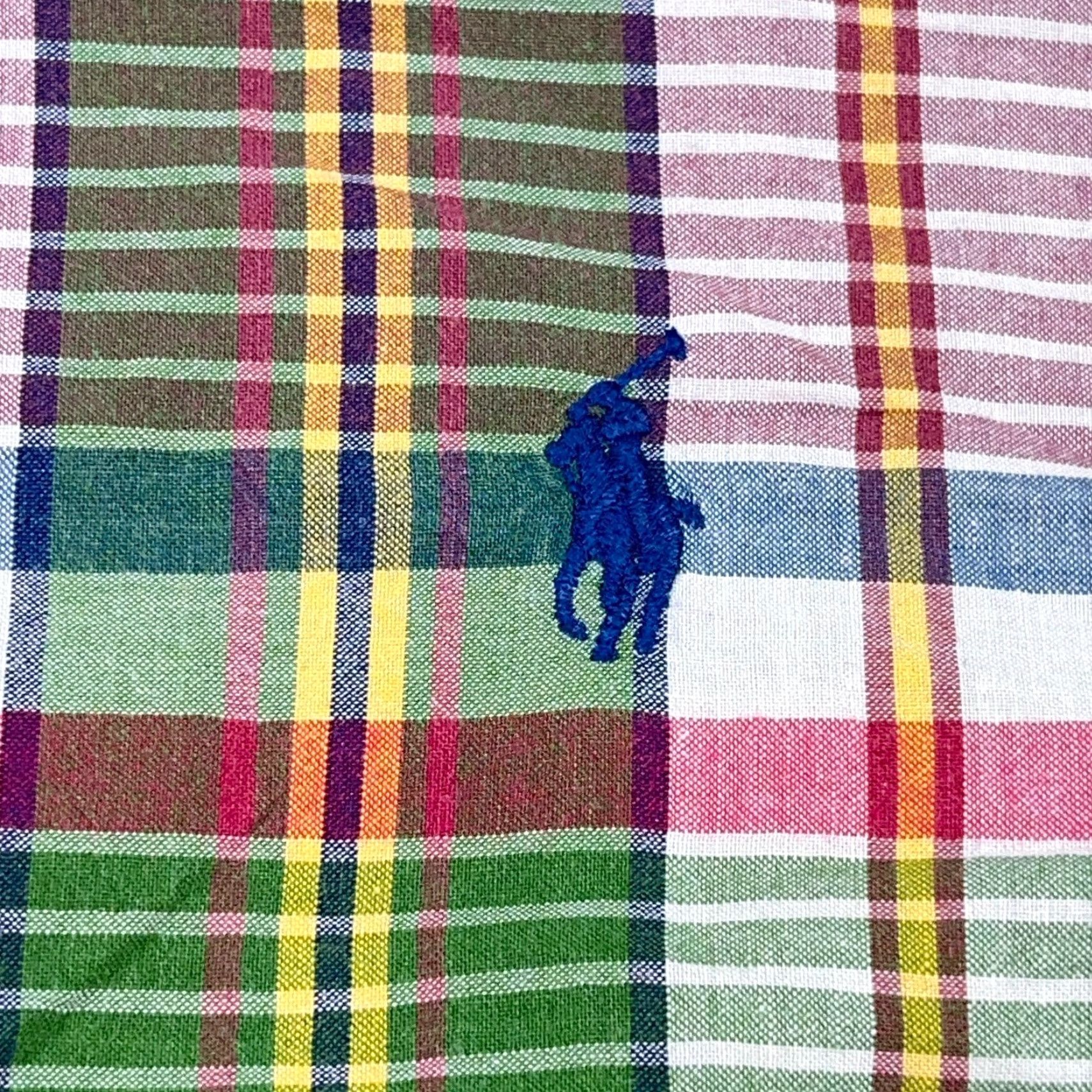 Ralph Lauren Ralph Lauren Shirt Men Medium Button Up Classic Fit Green Pink Tartan Plaid Camp Size US M / EU 48-50 / 2 - 3 Thumbnail