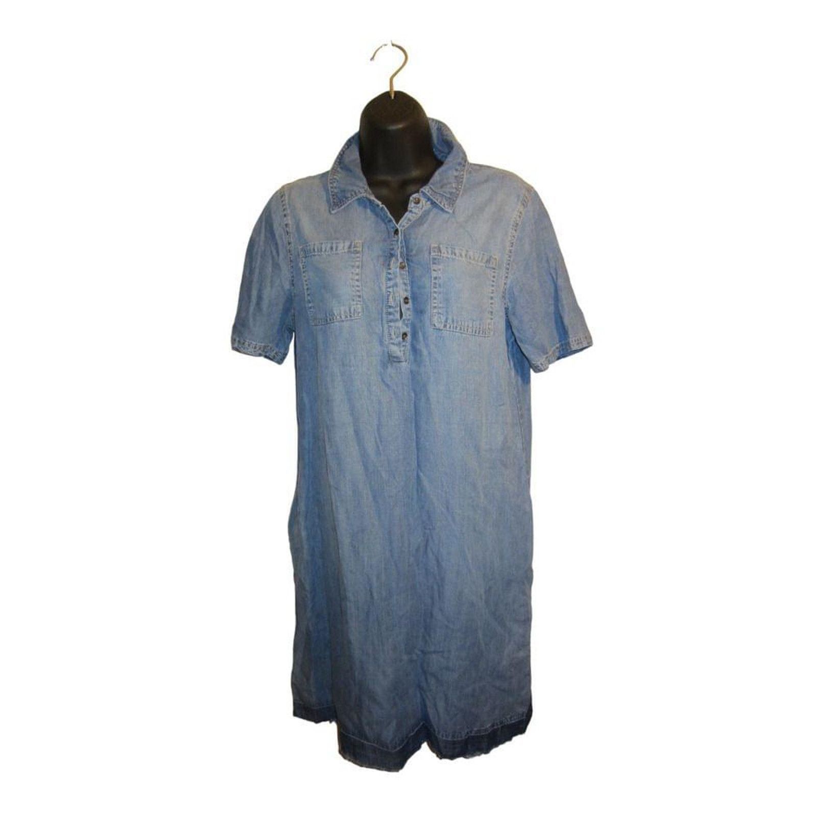 Other Universal Thread Women Medium‎ Wash Denim Jean Dresses M Size M / US 6-8 / IT 42-44 - 2 Thumbnail