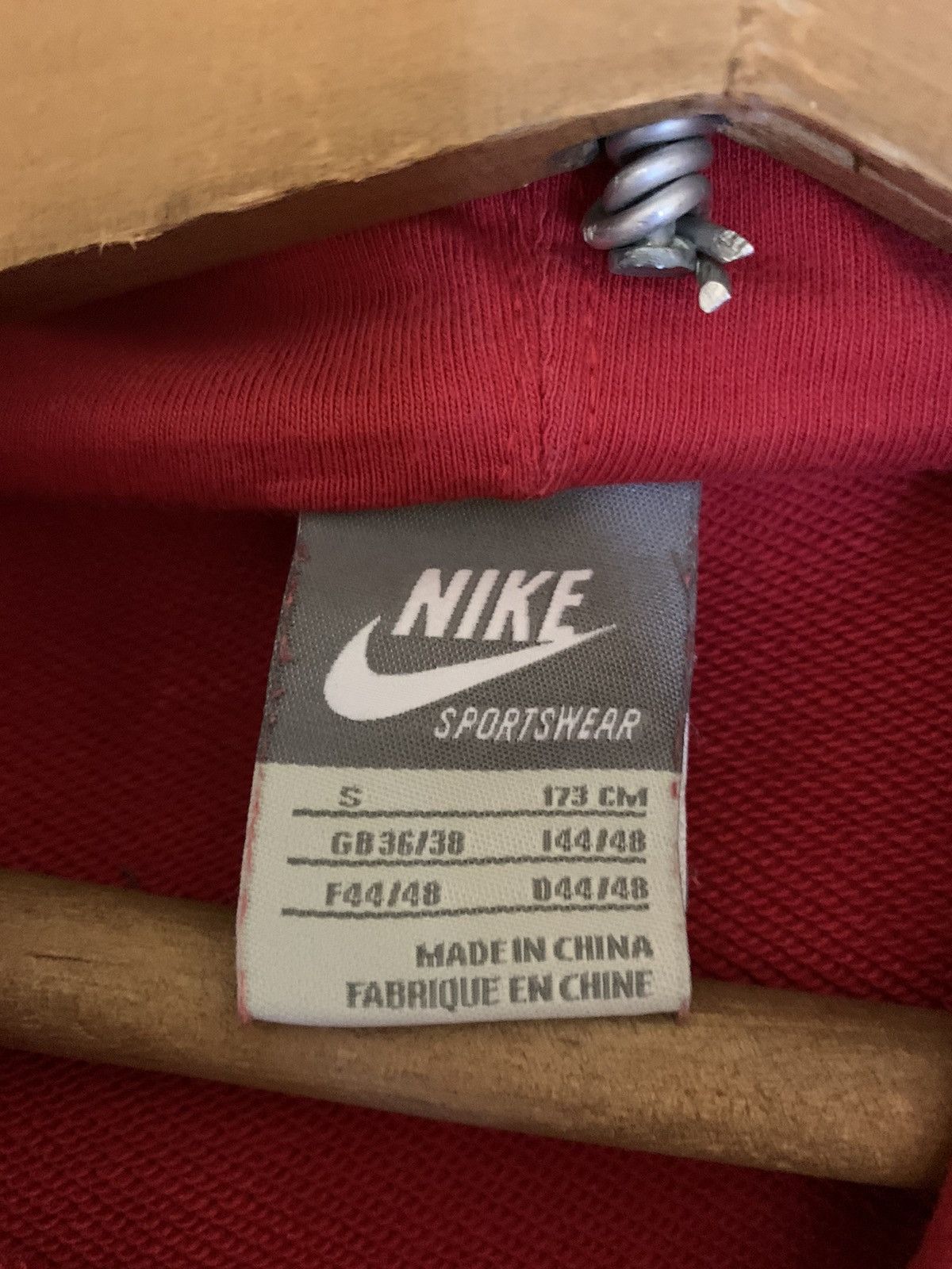 Vintage Vintage Nike Manchester United Hoodie Size US S / EU 44-46 / 1 - 4 Thumbnail