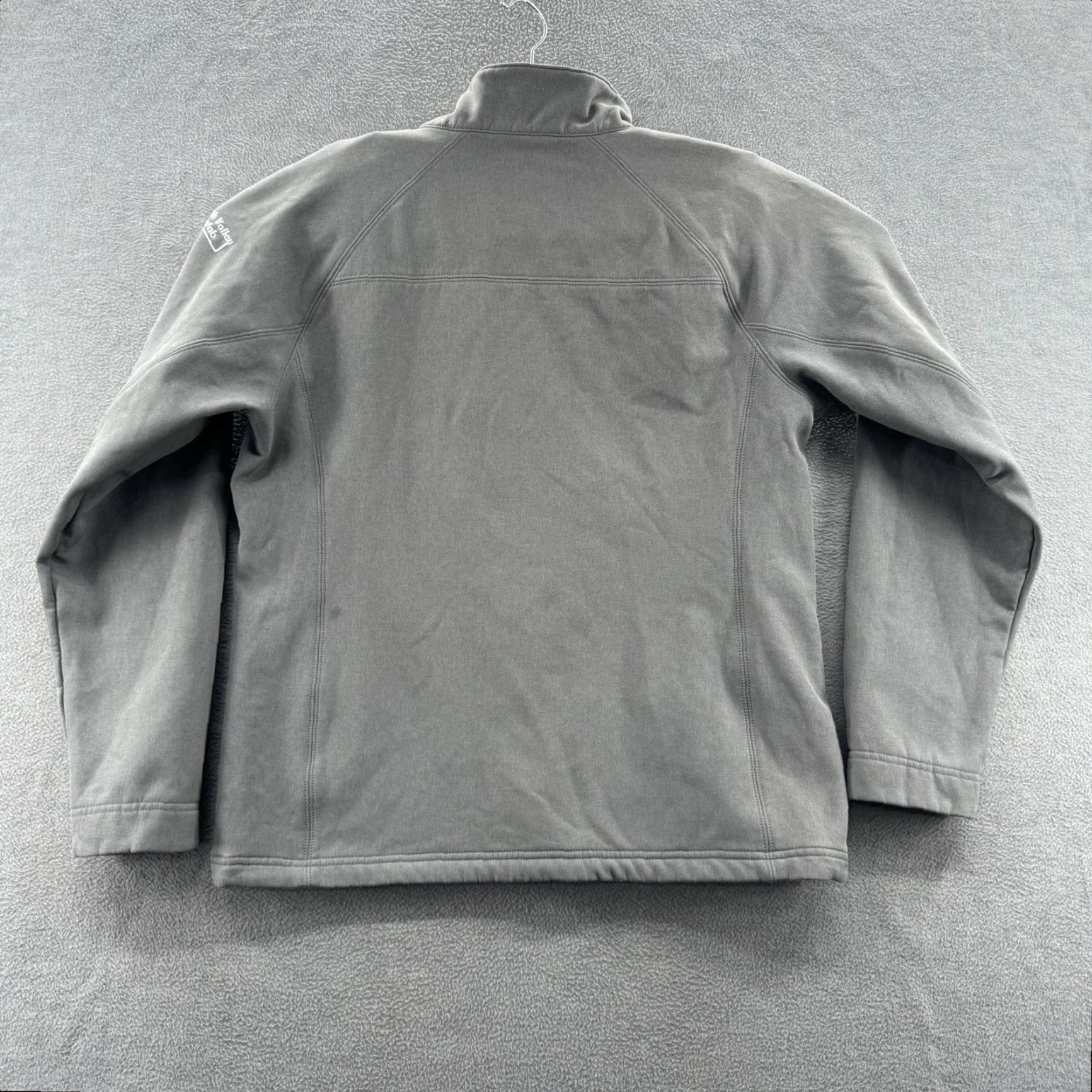Vintage L.L. Bean Jacket M Gray Full Zip Softshell Polyester Men Size US M / EU 48-50 / 2 - 2 Thumbnail
