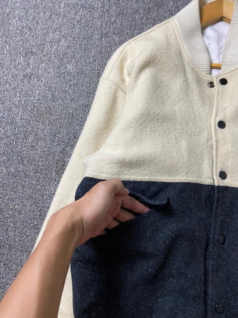 Japanese Brand Offroad Club Wool Bomber Jacket (202) Size US S / EU 44-46 / 1 - 6 Thumbnail