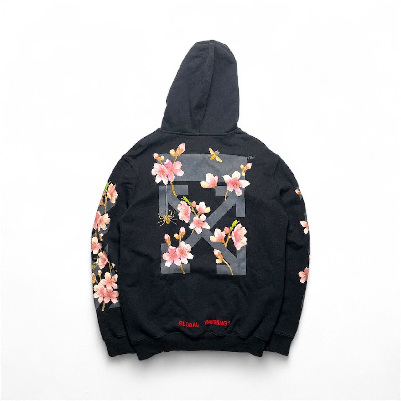 Off-White Off-White - Sakura Hoodie Size US XS / EU 42 / 0 - 1 Thumbnail