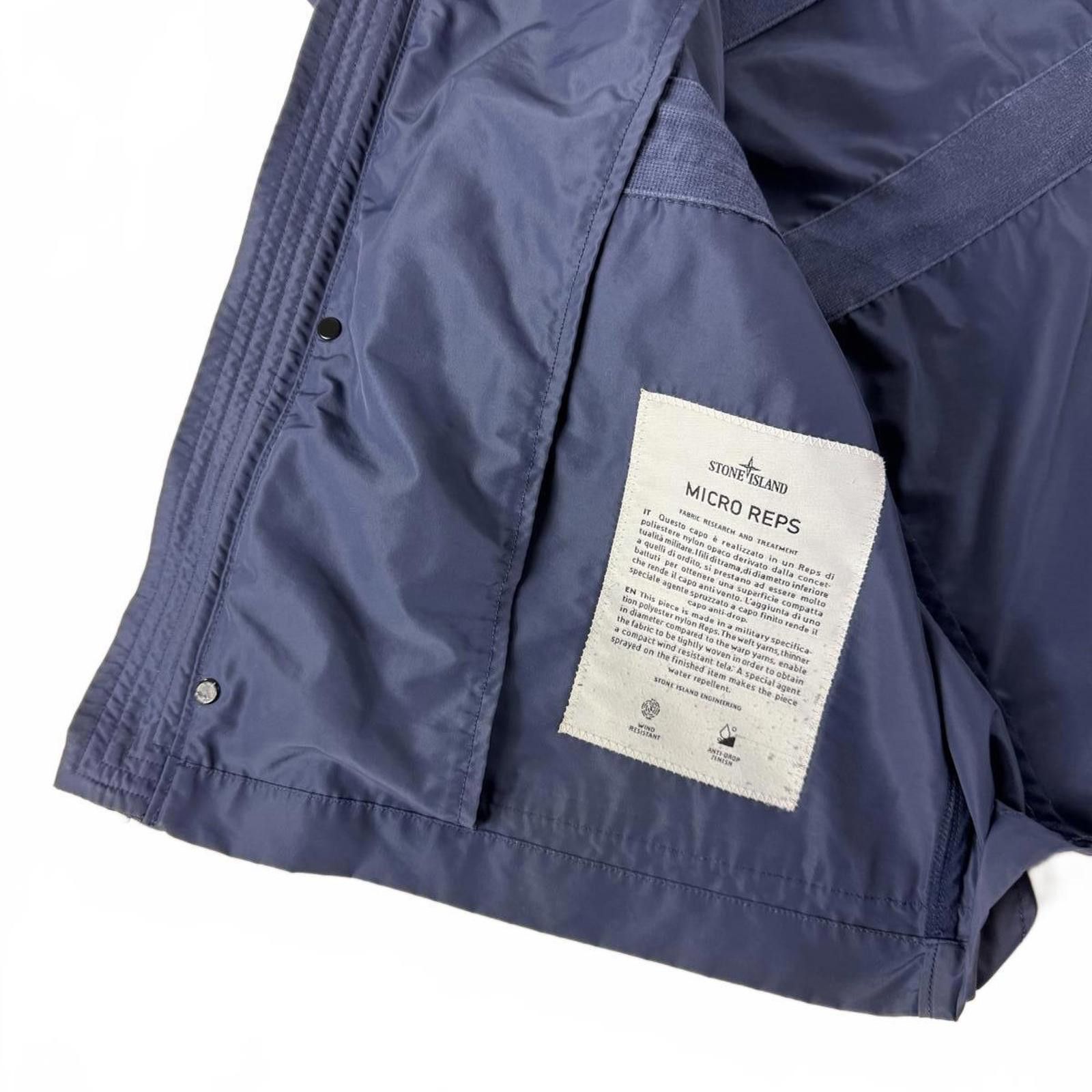 Stone Island Stone Island Micro Reps Field Jacket Blue Large Size US L / EU 52-54 / 3 - 6 Thumbnail