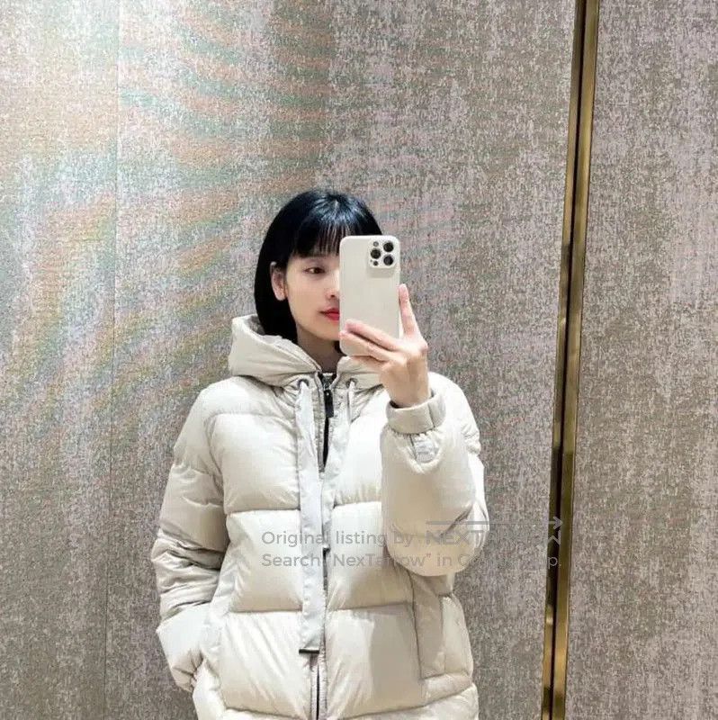 Max Mara MaxMara Beige Women's Down Jacket . Size S / US 4 / IT 40 - 6 Thumbnail