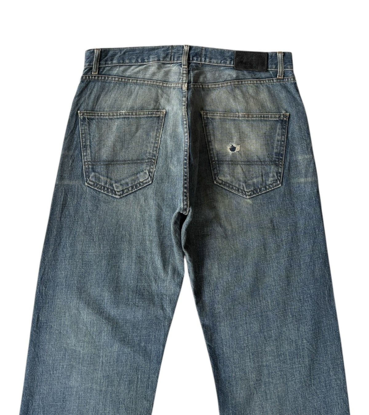 Stussy 🔥STÜSSY GARMENT CO AUTHENTIC® WORKGEAR DENIM BAGGY JEANS Size US 36 / EU 52 - 6 Thumbnail