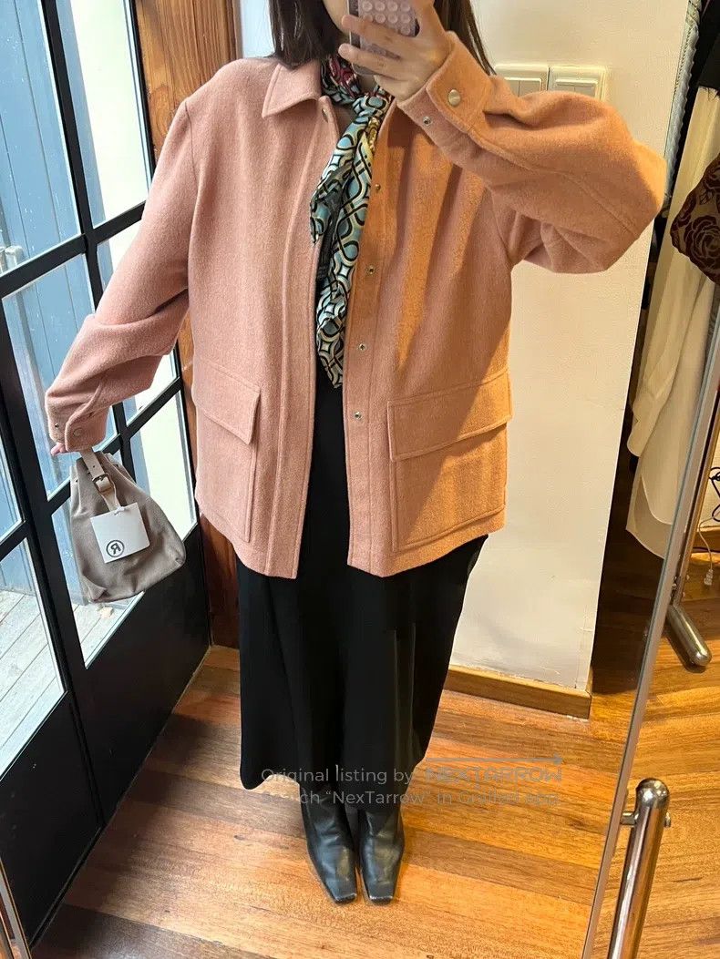 Jil Sander Jil Sander size 34 Pink knit overalls jacket Size M / US 6-8 / IT 42-44 - 1 Thumbnail