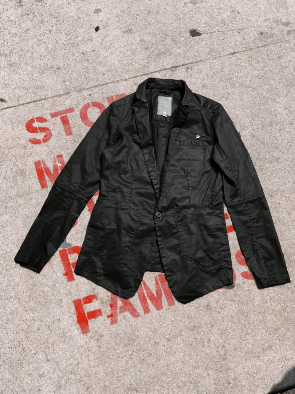 G-Star G‑Star RAW Blazer Black Tailored Jacket Size XS / US 0-2 / IT 36-38 - 1 Thumbnail