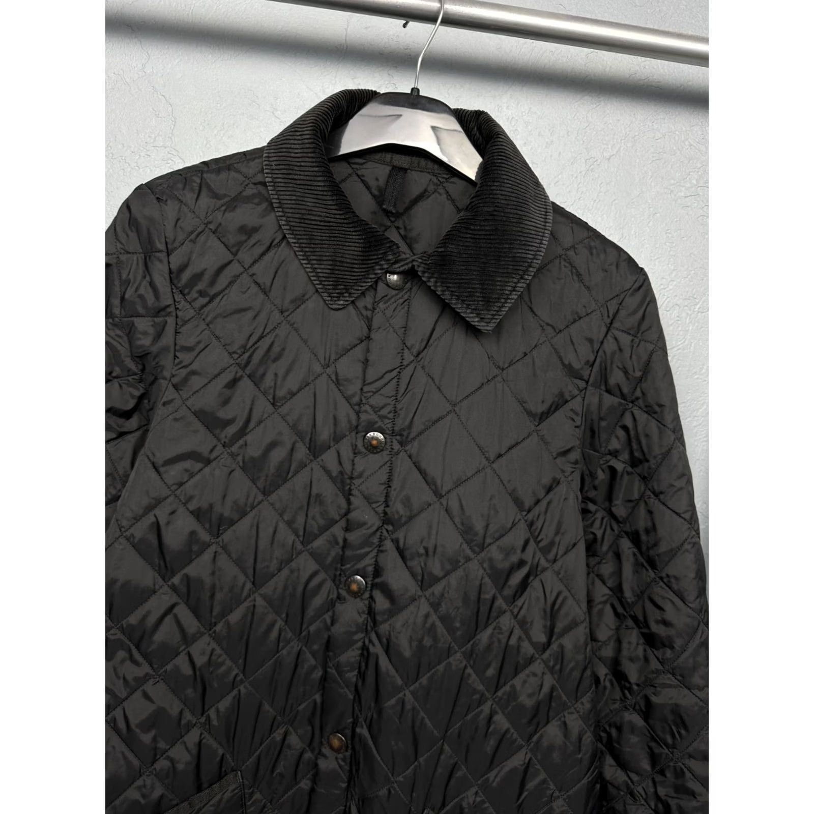 Barbour Barbour Liddesdale Mens Quilted Jacket Barbour Liddesdale Jacket M Black Vintage XS-XL Size US M / EU 48-50 / 2 - 2 Thumbnail