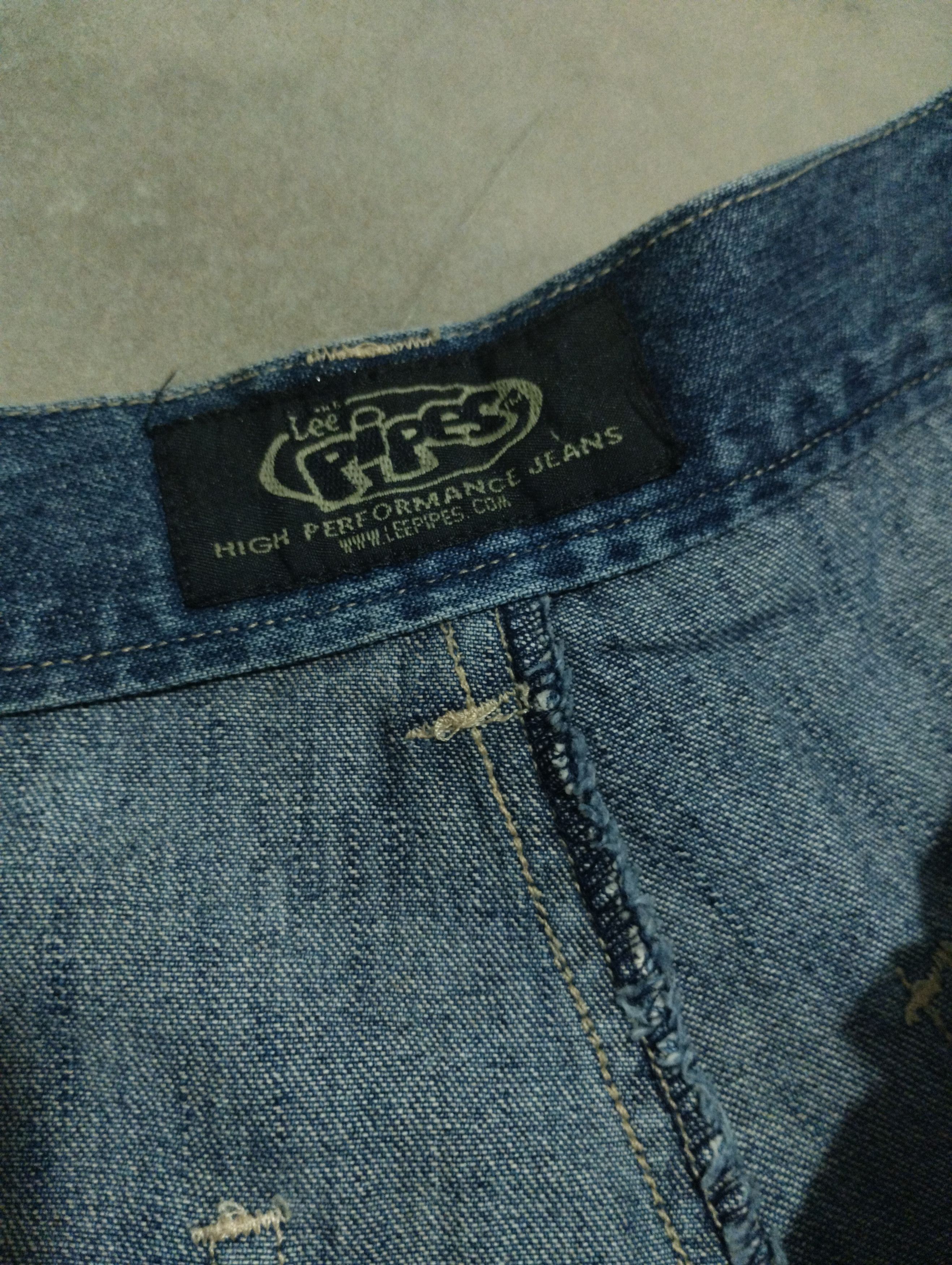 JNCO Lee Pipes Y2k Cargo Multipocket Jeans Size US 30 / EU 46 - 7 Thumbnail