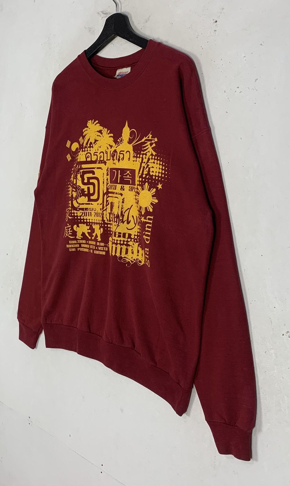 Hanes Vintage Hanes 760 StreetWear JapaneseBrand Sweatshirt Size US L / EU 52-54 / 3 - 4 Thumbnail