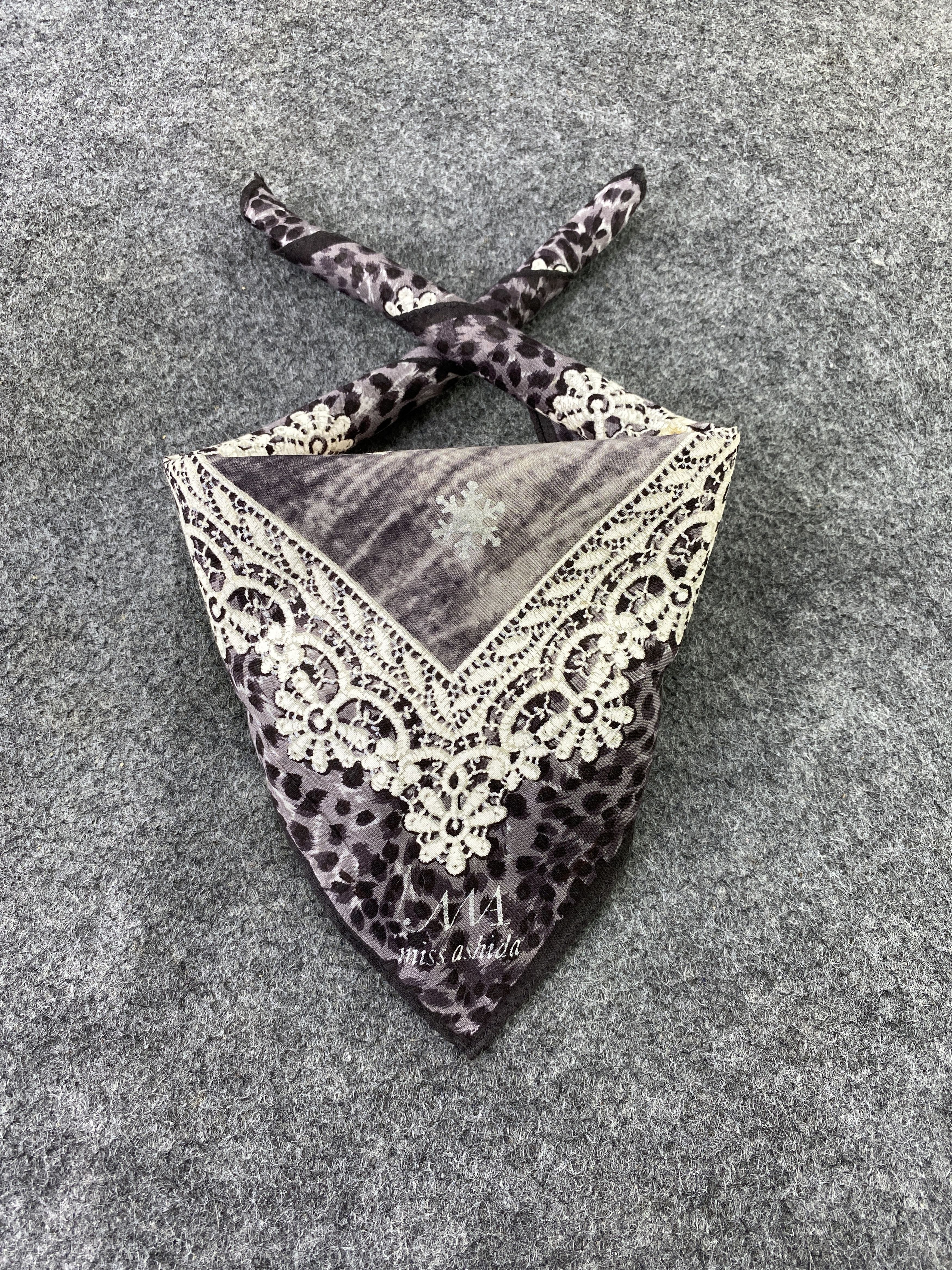 Japanese Brand Miss Ashida Handkerchief / Bandana / Neckerchief-B345 Size ONE SIZE - 2 Thumbnail