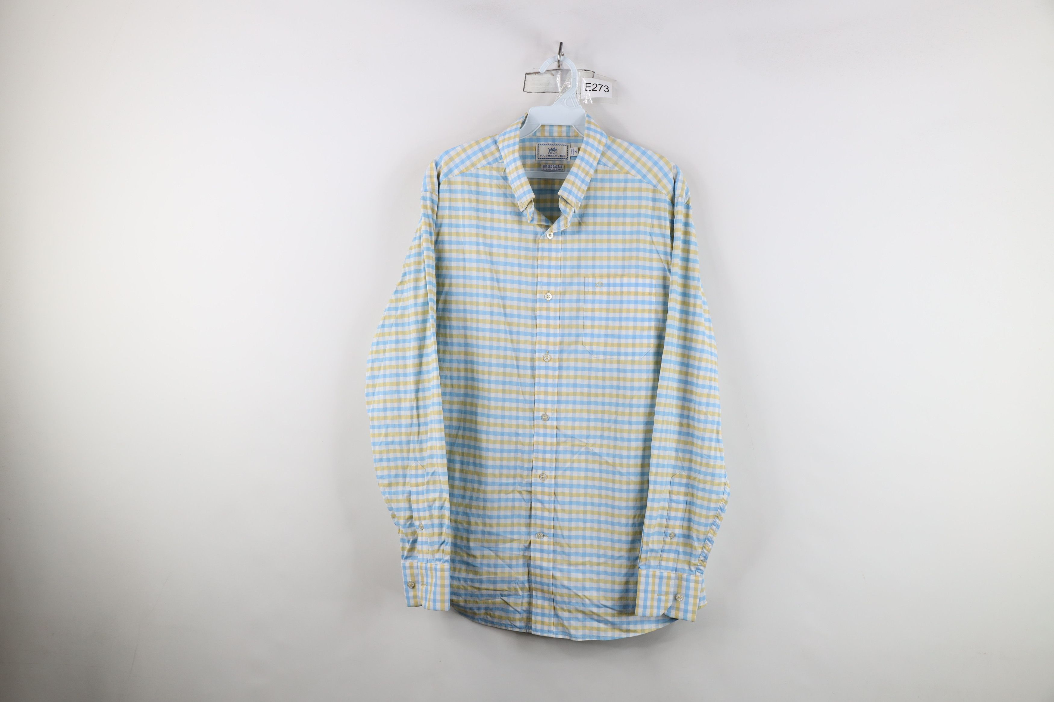 Southern Tide Southern Tide Stretch Collared Button Down Shirt Plaid Size US M / EU 48-50 / 2 - 1 Thumbnail