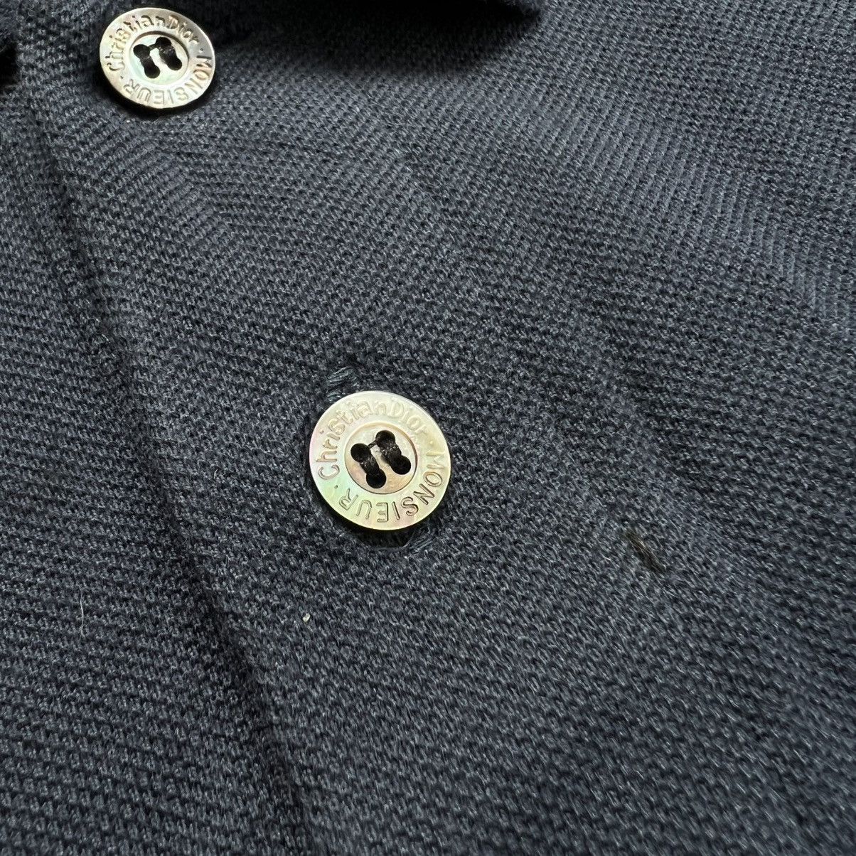 Christian Dior Monsieur Vintage 90s Christian Dior Navy Polos Shirt Size US M / EU 48-50 / 2 - 6 Thumbnail