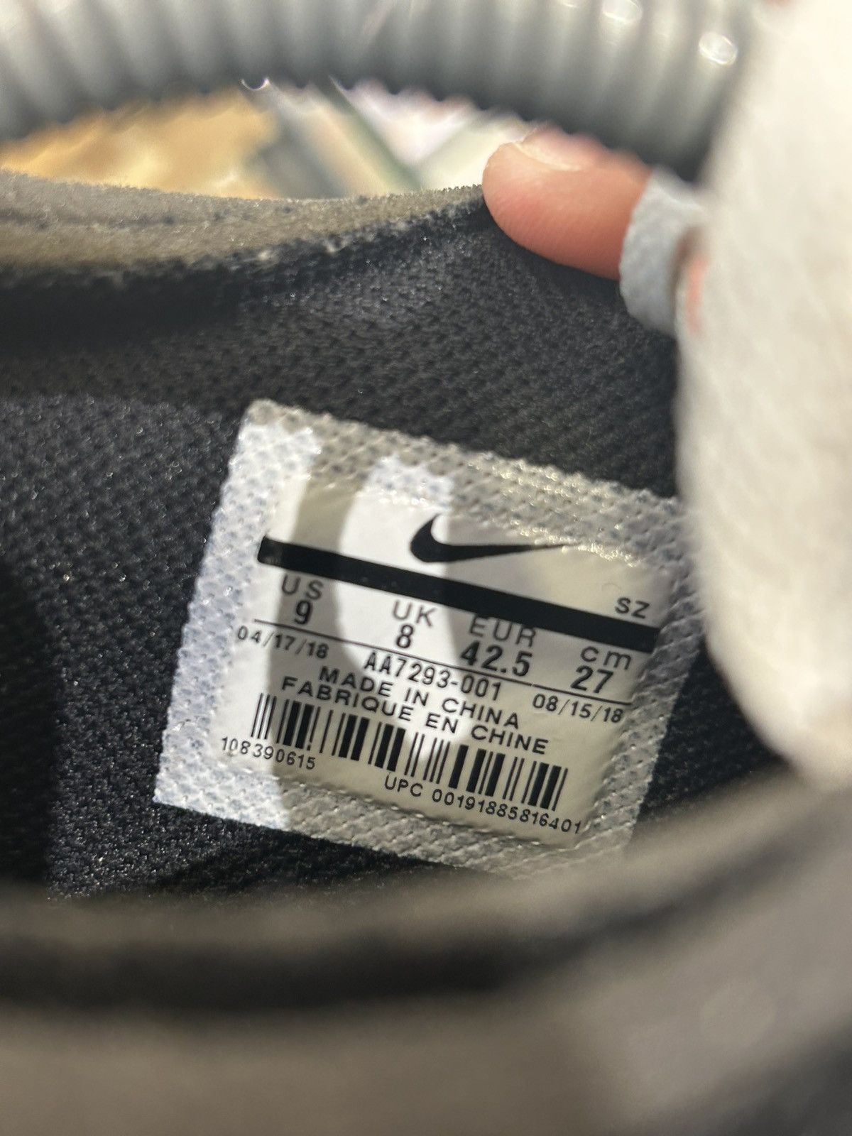 Nike × Off-White Nike offwhite air max black Size US 9 / EU 42 - 10 Thumbnail