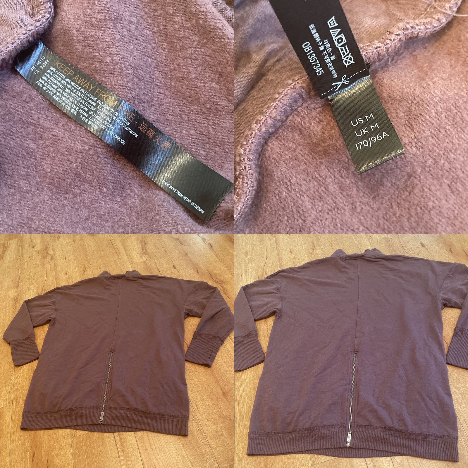 Free People Free People Movement Zipper Back Oversized Mock Neck Pocket Sweater Medium Women Pullover Bohemian Style Daywear Sweatshirt Regular Fit Size M / US 6-8 / IT 42-44 - 8 Thumbnail