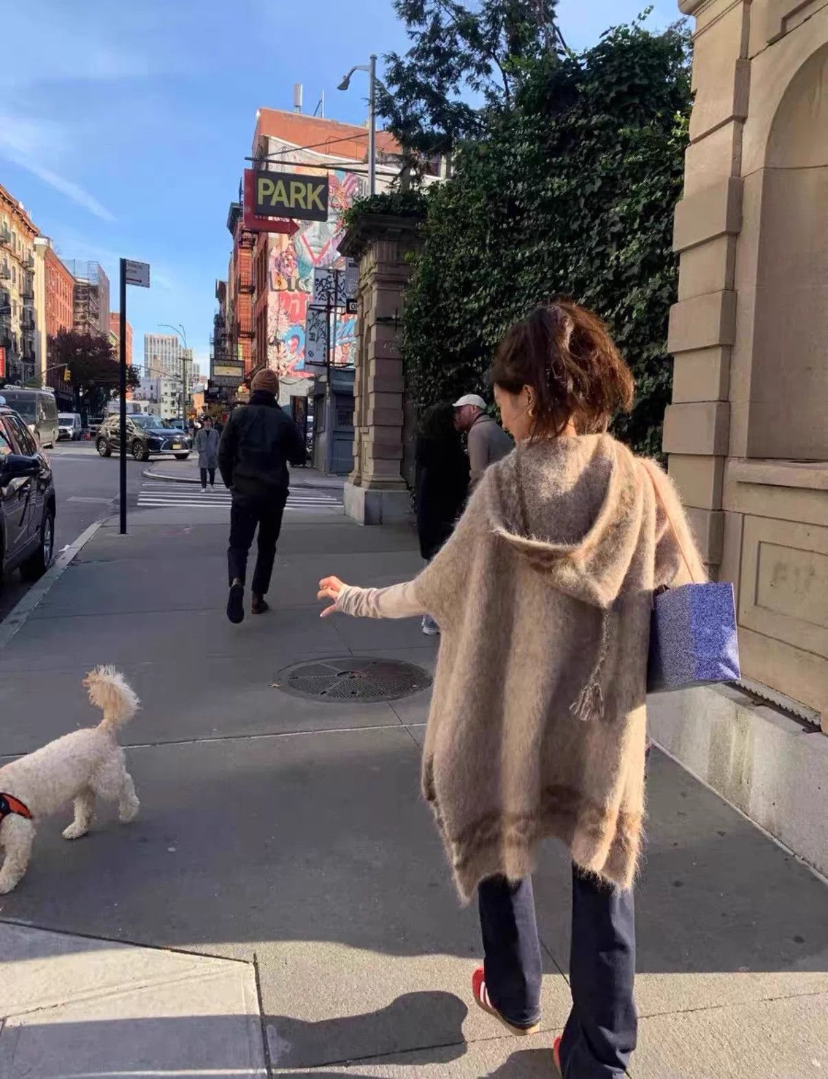 Celine Celine New Wool Alpaca Cloak S Unique Cute Size ONE SIZE - 8 Thumbnail