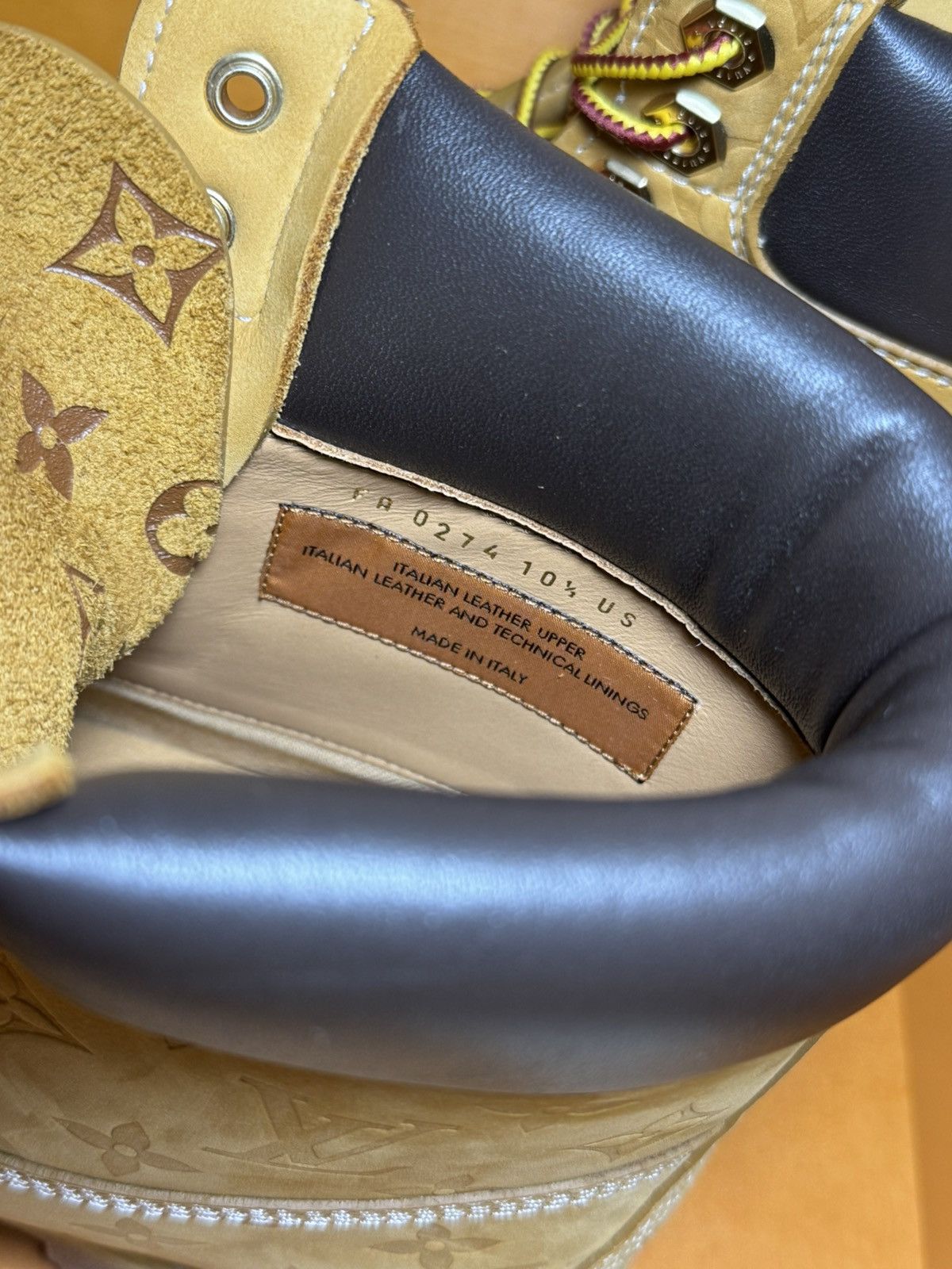 Louis Vuitton Louis Vuitton x Timberland 6-Inch Boot Monogram Size US 10.5 / EU 43-44 - 7 Thumbnail