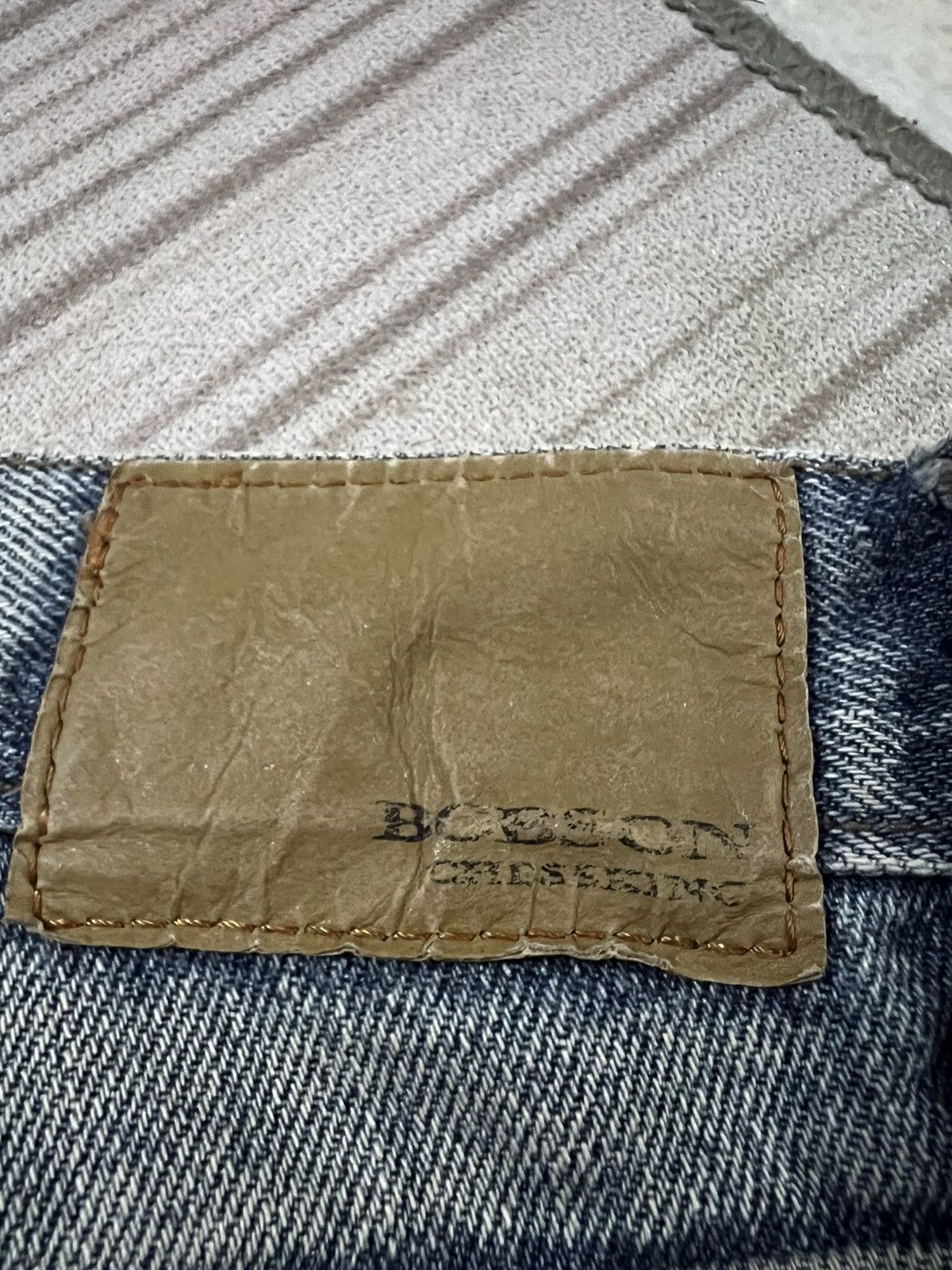 If Six Was Nine × Japanese Brand 💥FLARE💥VINTAGE 90’S BOBSON SINGLE R DISTRESSED JEANS Size US 29 - 13 Thumbnail