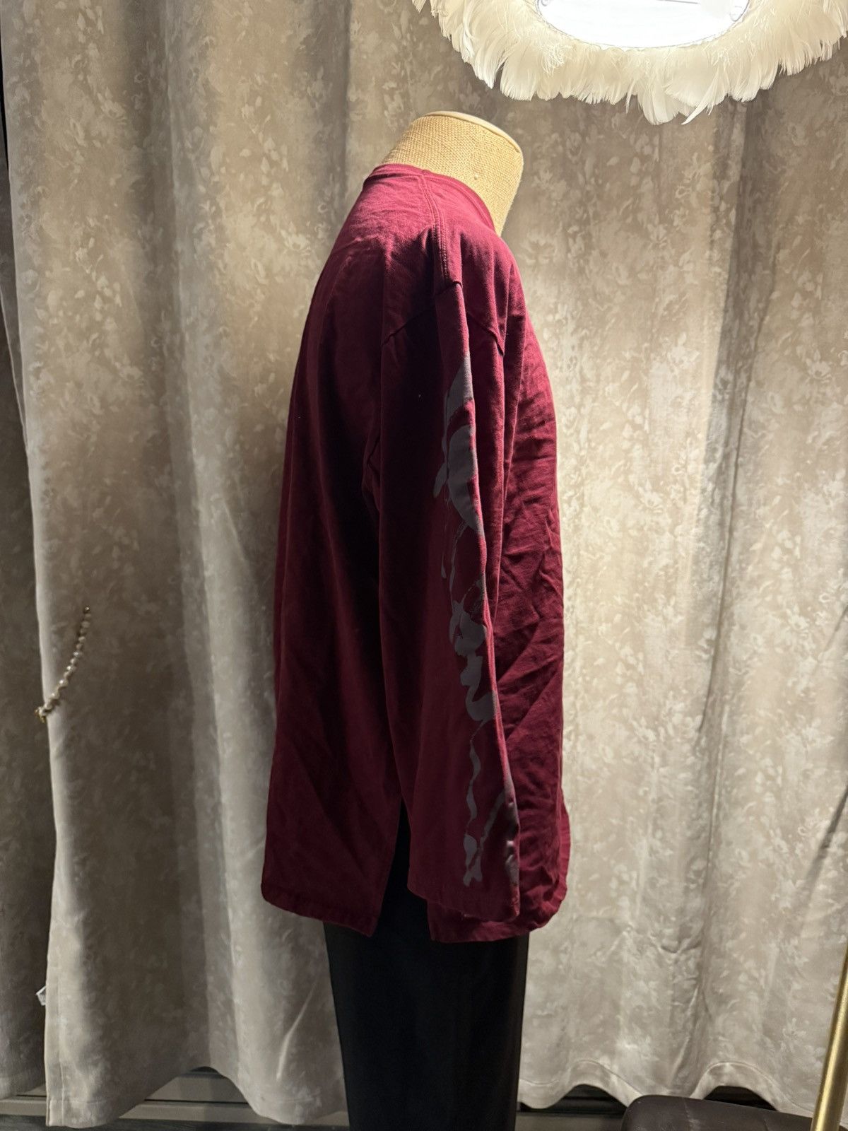 Other HUSENJI Long Sleeve Graphic Tee Bold Streetwear Vibe Size US M / EU 48-50 / 2 - 5 Thumbnail