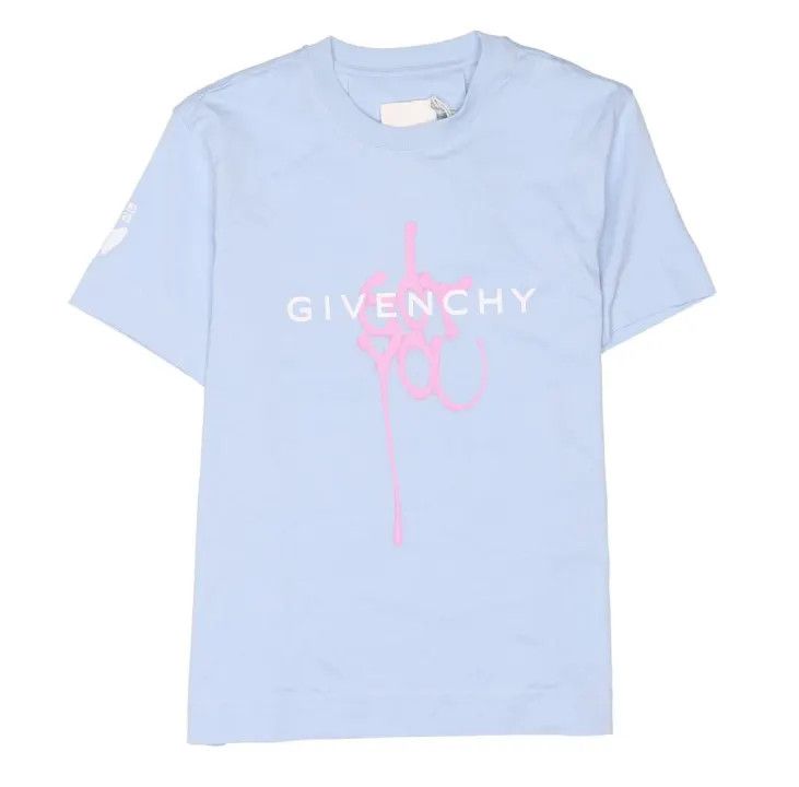 Givenchy Givenchy SS23 Logo Print Short Sleeve T-Shirt Size US M / EU 48-50 / 2 - 1 Thumbnail