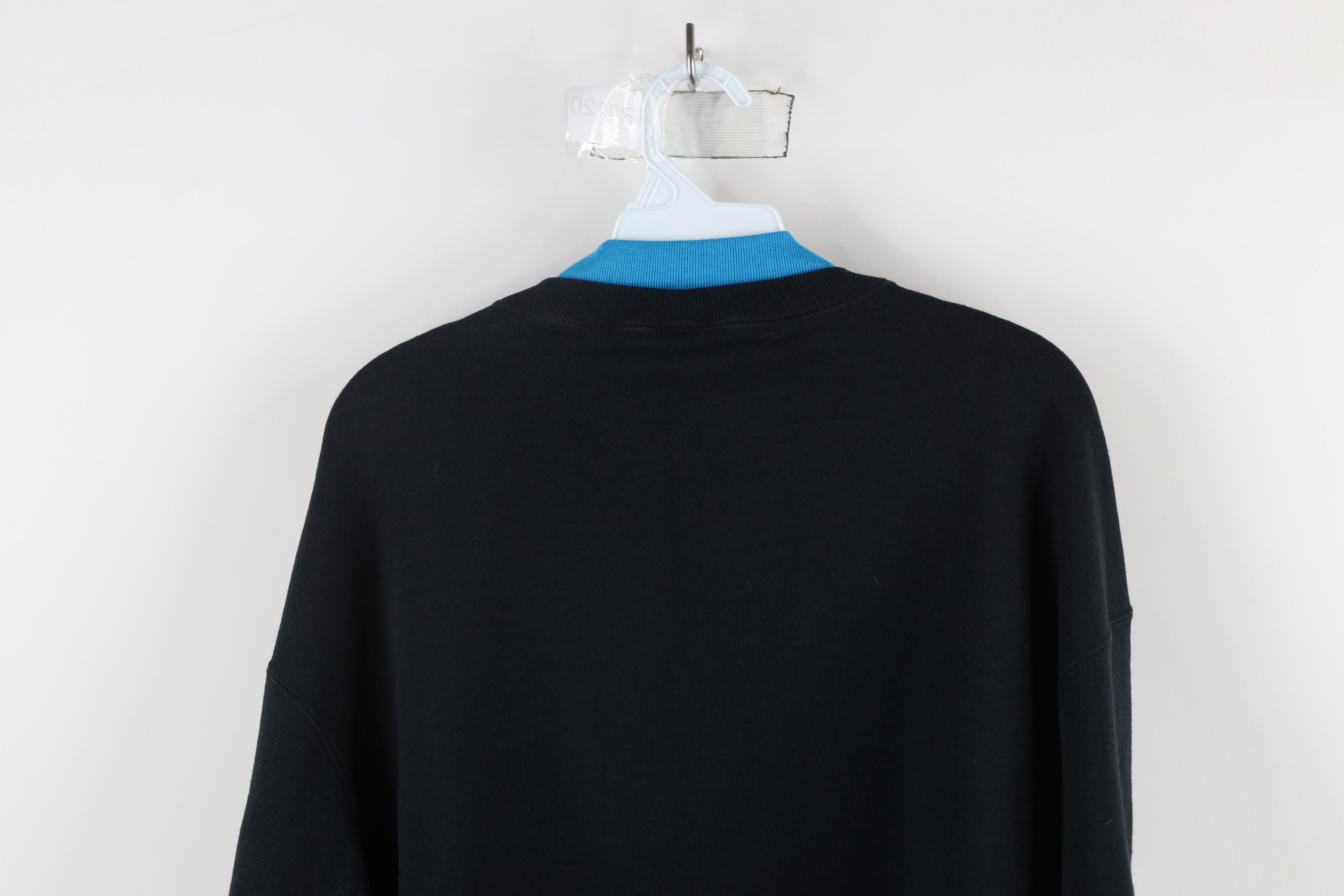 Vintage Vintage 90s Streetwear Cat Kitten Layered Sweatshirt Black Size XL / US 12-14 / IT 48-50 - 11 Thumbnail