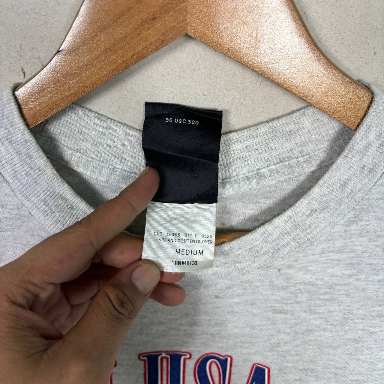 USA Olympics × Vintage 1992 USA Olympic Team T-shirt JC Penny Size US M / EU 48-50 / 2 - 4 Thumbnail