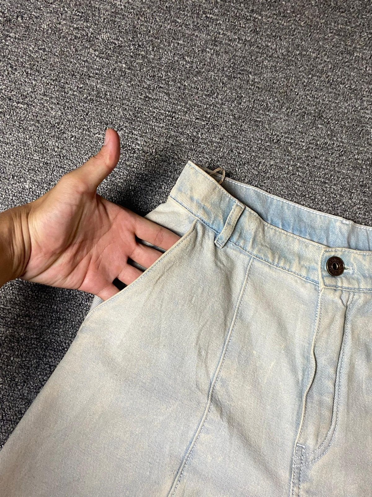 Japanese Brand × Seditionaries × Vintage Chloe Pre-Owned Flared Wide Leg Jeans (131) Size 27" / US 4 / IT 40 - 12 Thumbnail