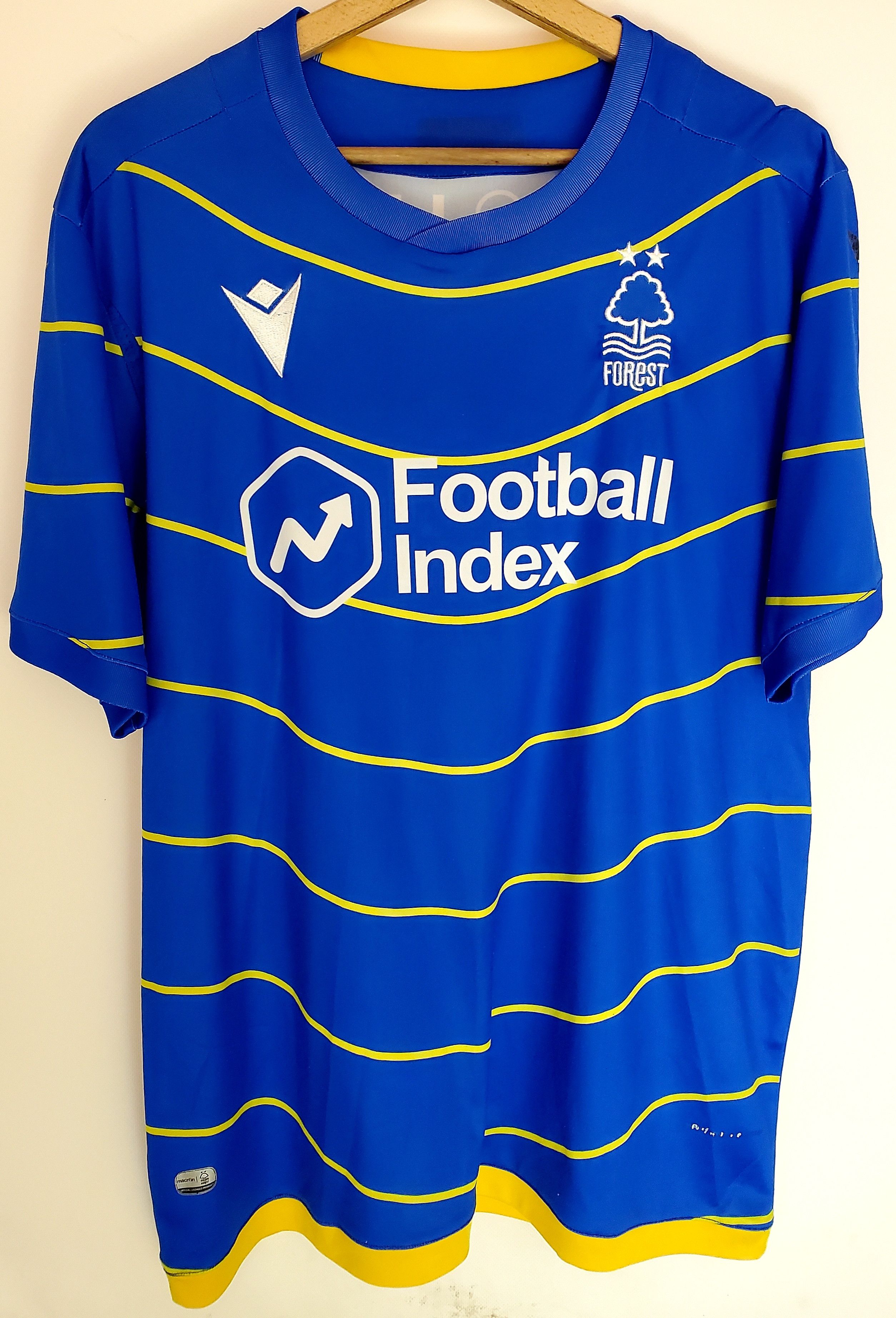 Macron Nottingham Forest Away Football Shirt 2020/21 Macron L Size US L / EU 52-54 / 3 - 1 Thumbnail