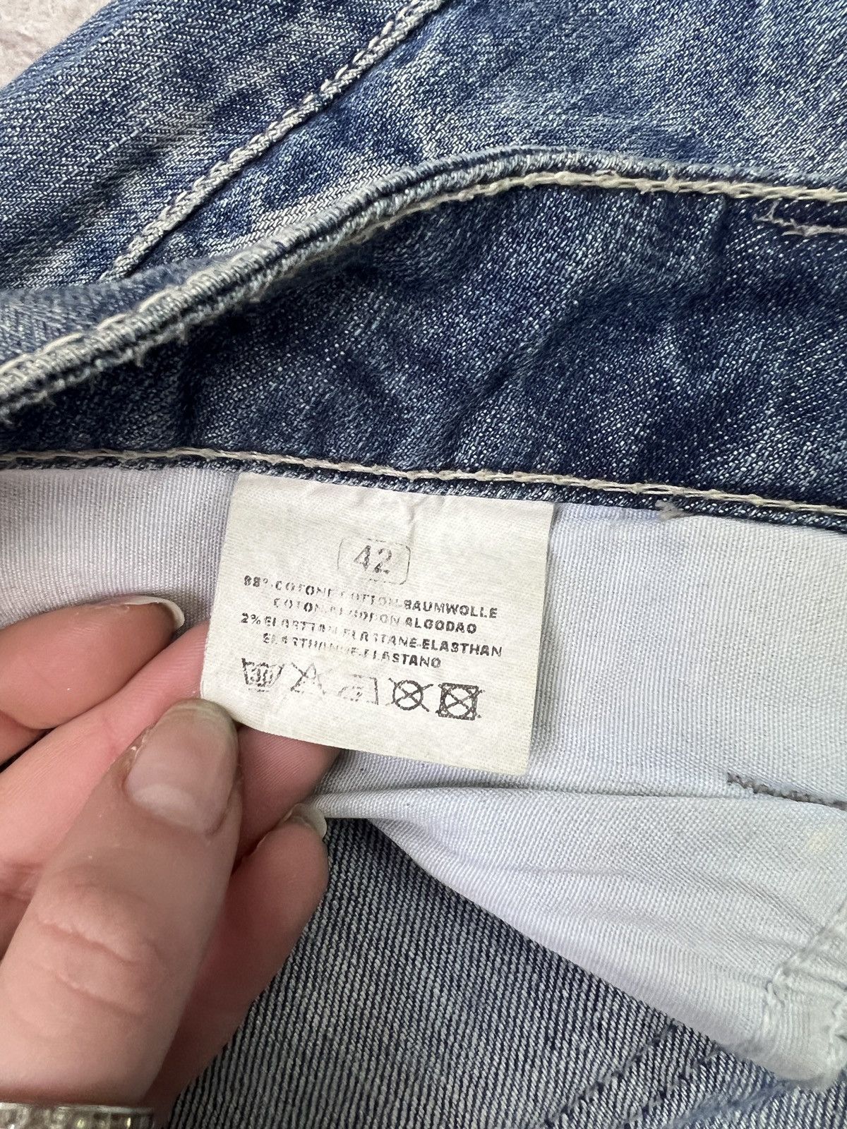 Dolce & Gabbana Dolce Gabbana flared distressed jeans y2k hype tornado mart Size US 33 - 7 Thumbnail