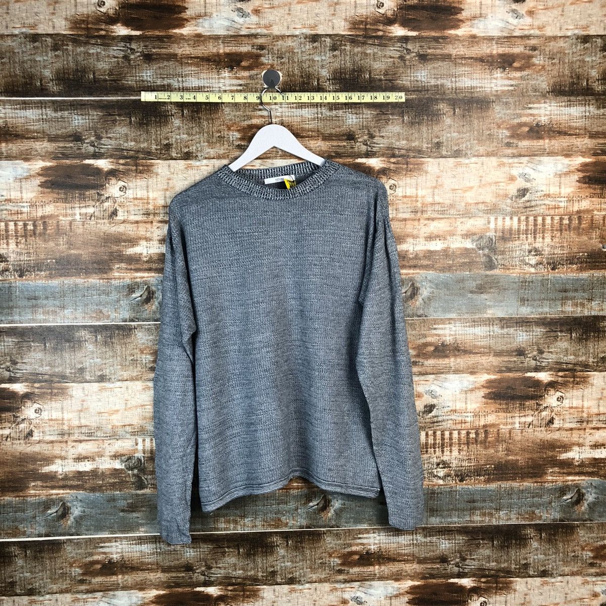 Homespun Knitwear × Japanese Brand × Journal Standard Relume journal standard Grey Knitwear #A2223 Size US M / EU 48-50 / 2 - 1 Thumbnail