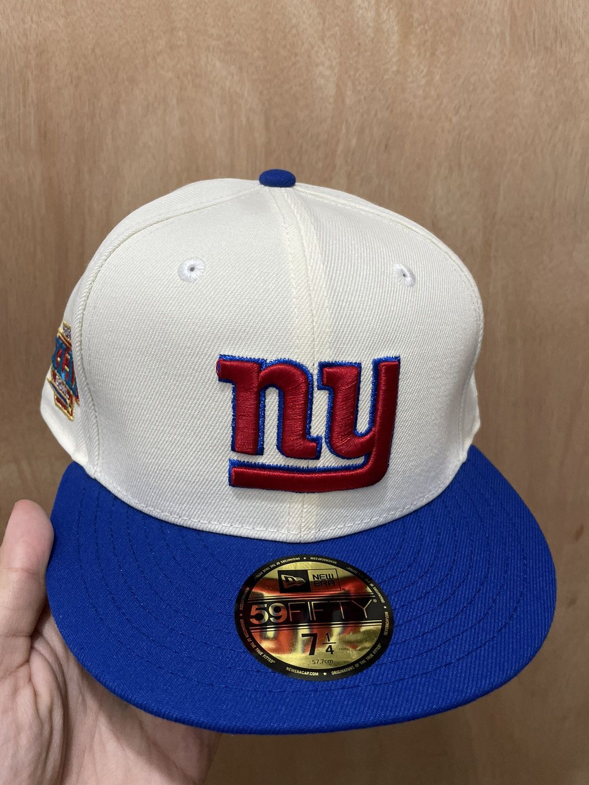 NFL × New Era Myfitteds New York giants Super Bowl patch size 7 1/4 Size ONE SIZE - 1 Thumbnail