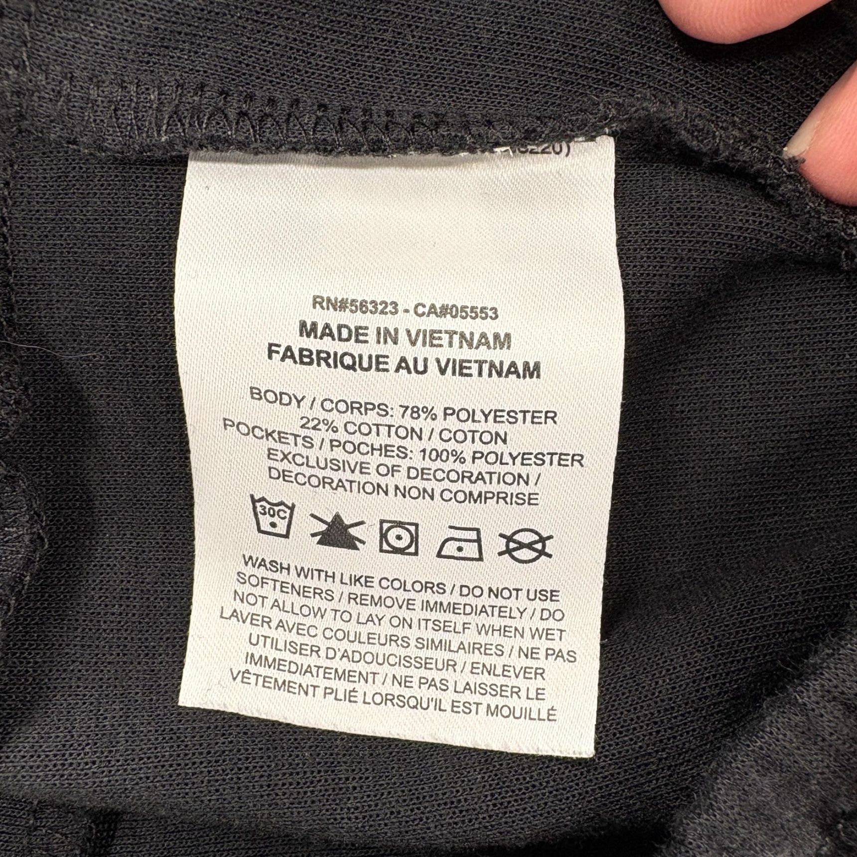 Nike Nike Dri-Fit Pants Mens Medium Black Fleece Jogger Sweatpants Athletic Gym Camp Size US 31 - 5 Thumbnail