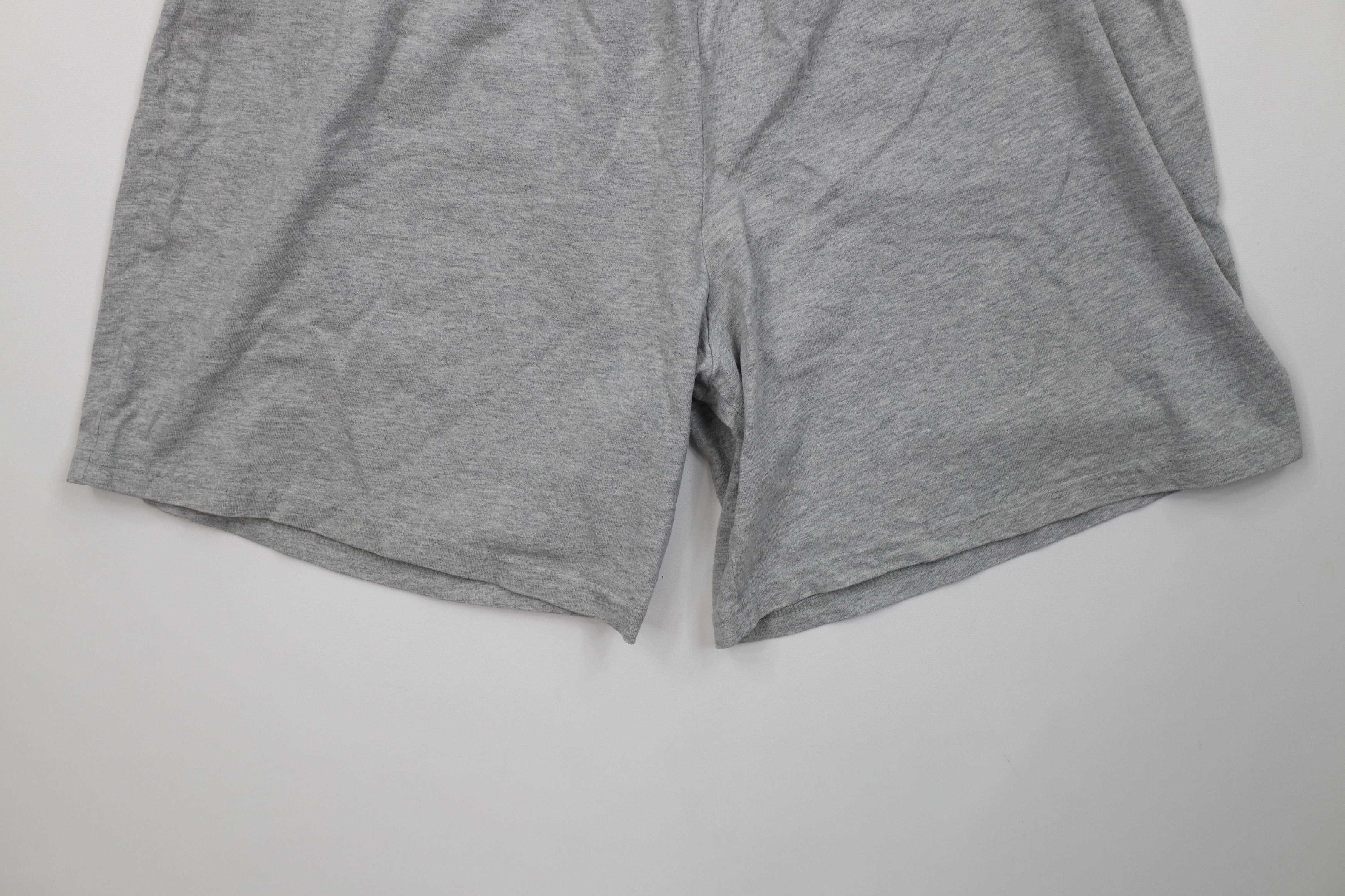 Vintage Vintage 90s Y2K Streetwear Above Knee Shorts Gray Cotton Size US 34 / EU 50 - 4 Thumbnail