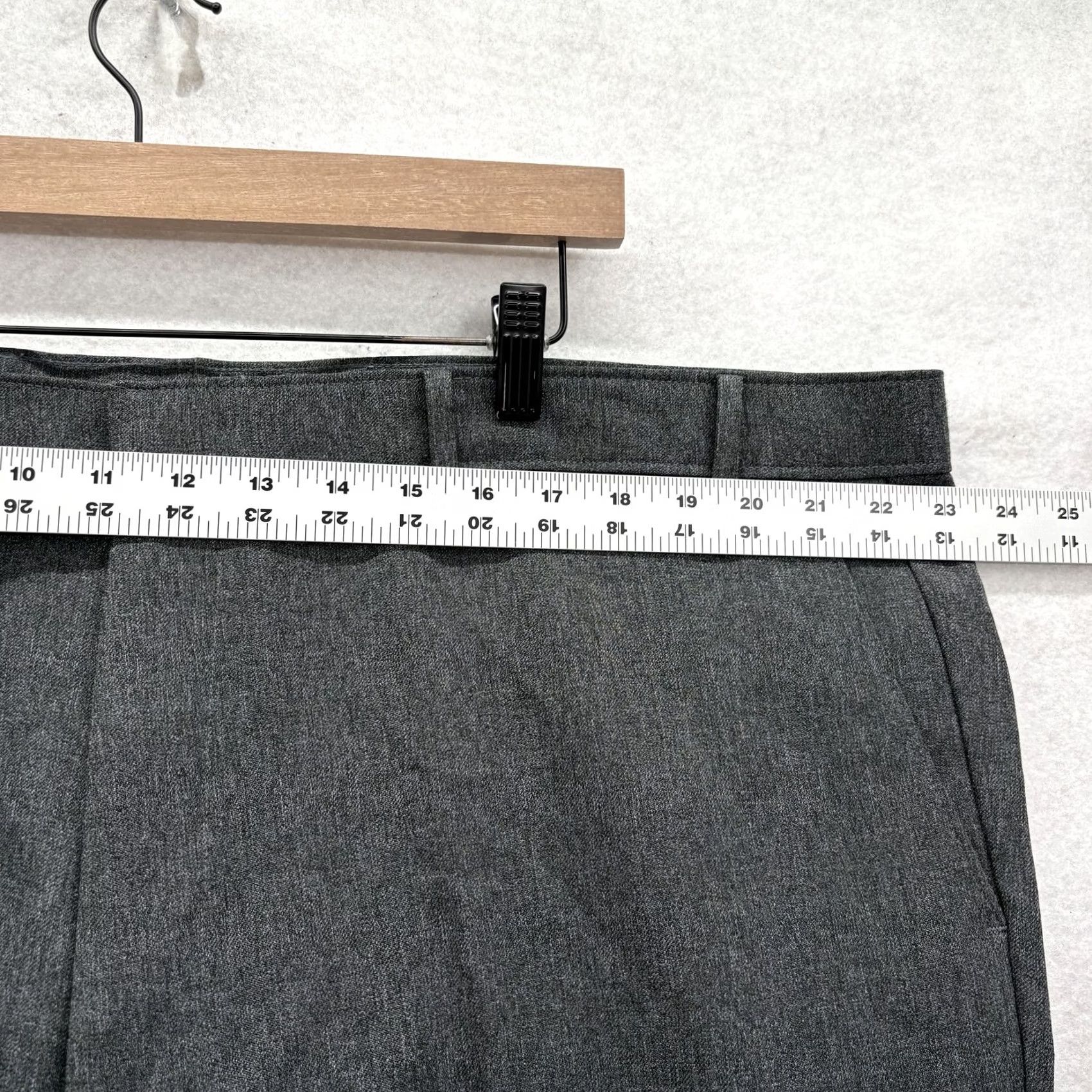 Levi's VINTAGE Levi's Action Slacks Dress Pants Mens 46x30 Gray Regular Fit Tapered 90s Size US 30 / EU 46 - 6 Thumbnail