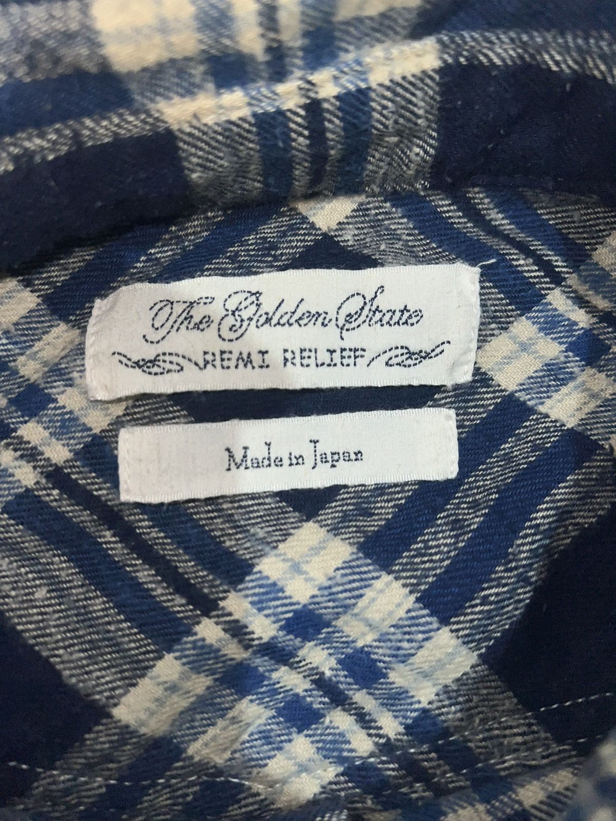Tornado Mart 1990s Remi Relief - Yoke Leather Fringe Plaid Flannel Shirt Size US M / EU 48-50 / 2 - 6 Thumbnail