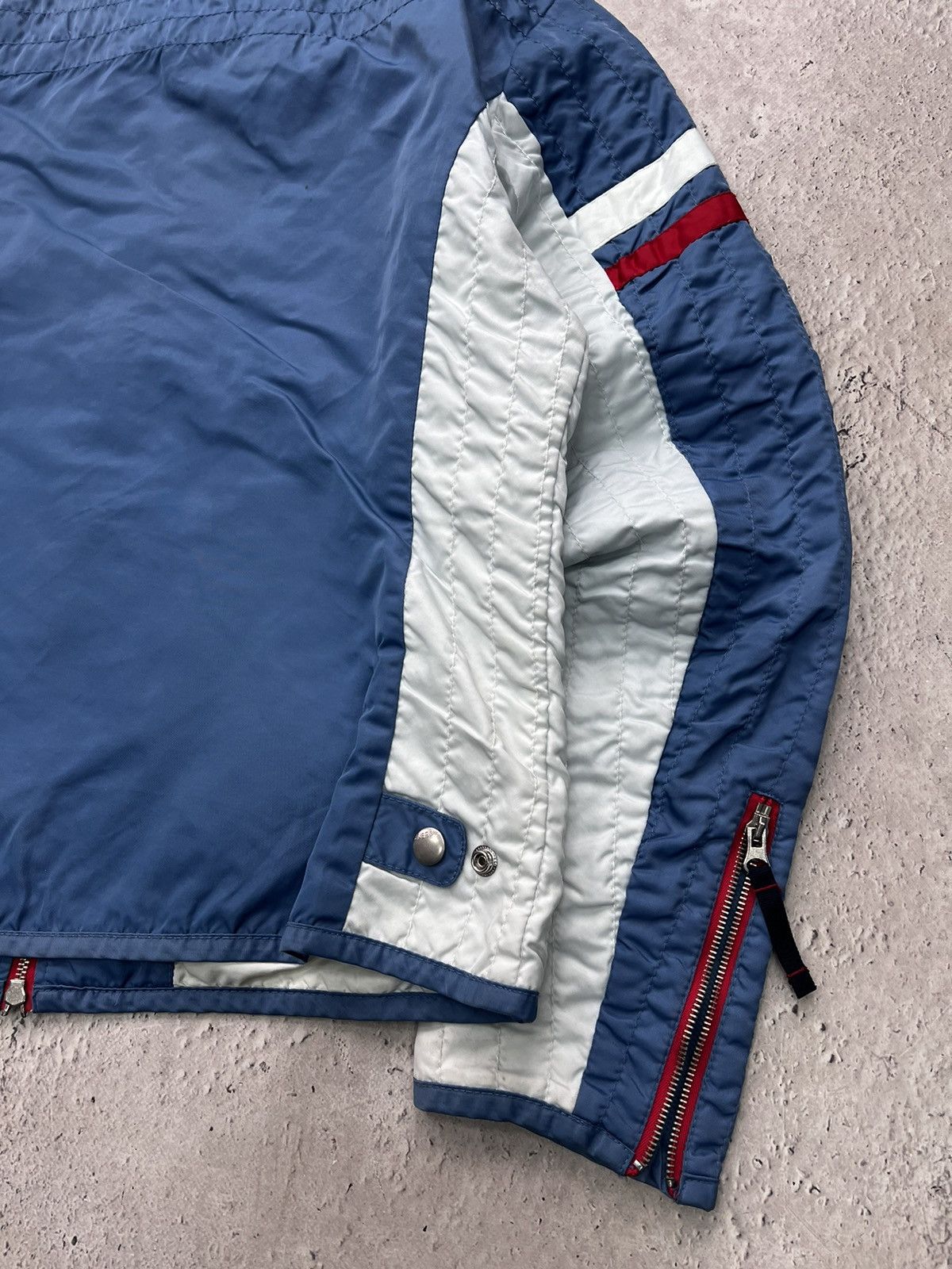 Diesel × If Six Was Nine × Le Grande Bleu (L.G.B.) VINTAGE RACING Y2K ENERGIE MAISON MARGIELA STYLE JACKET Size US XL / EU 56 / 4 - 14 Thumbnail
