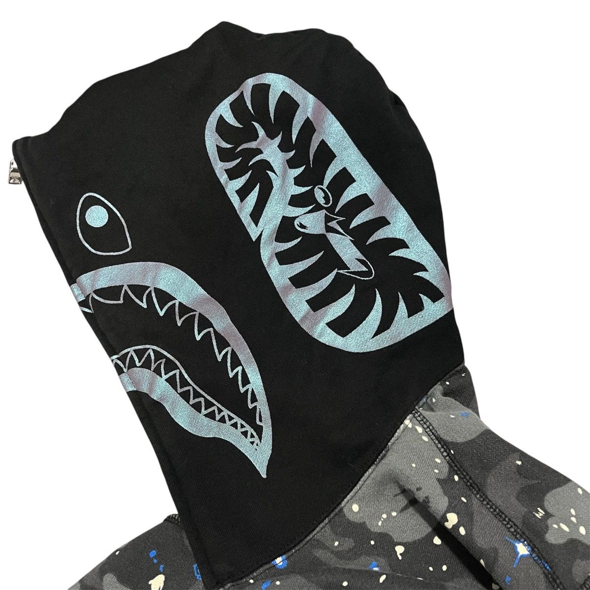 Bape A Bathing Ape Space Camo Full Zip Hoodie Size US L / EU 52-54 / 3 - 5 Thumbnail