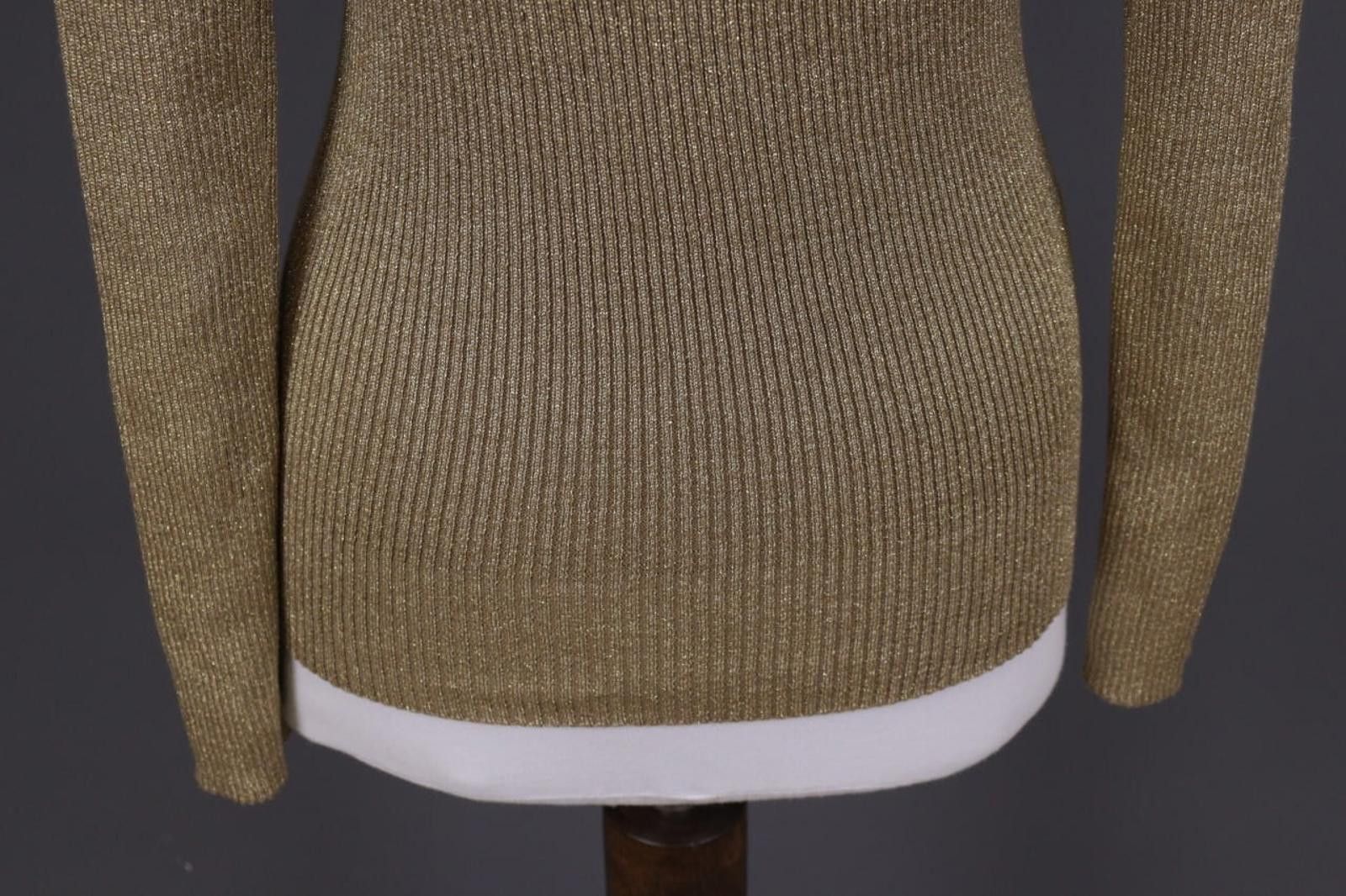 Lauren Ralph Lauren Lauren Ralph Lauren Brown Ribbed V-Neck Knit Sweater Size S Size S / US 4 / IT 40 - 11 Thumbnail
